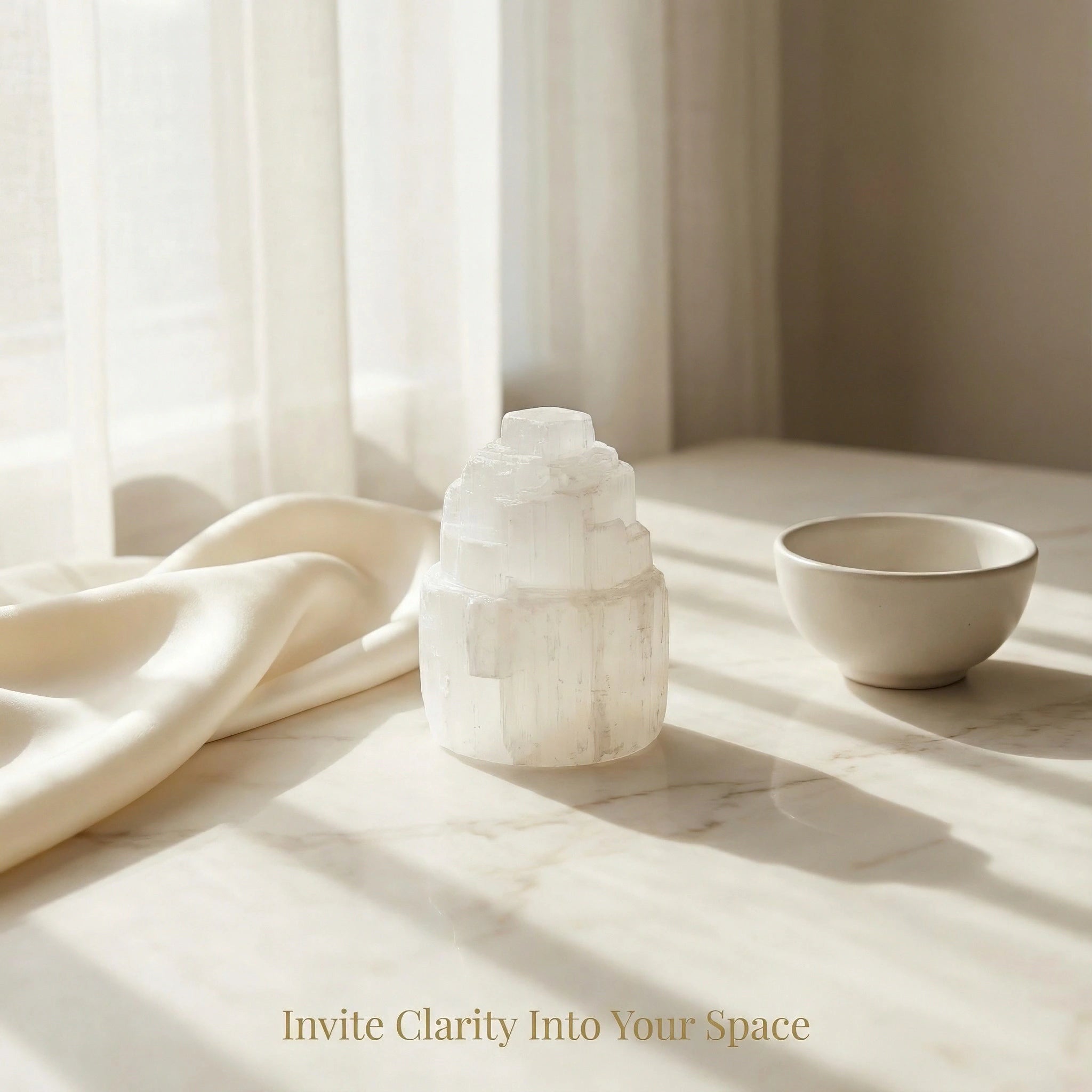 Selenite Raw Stone