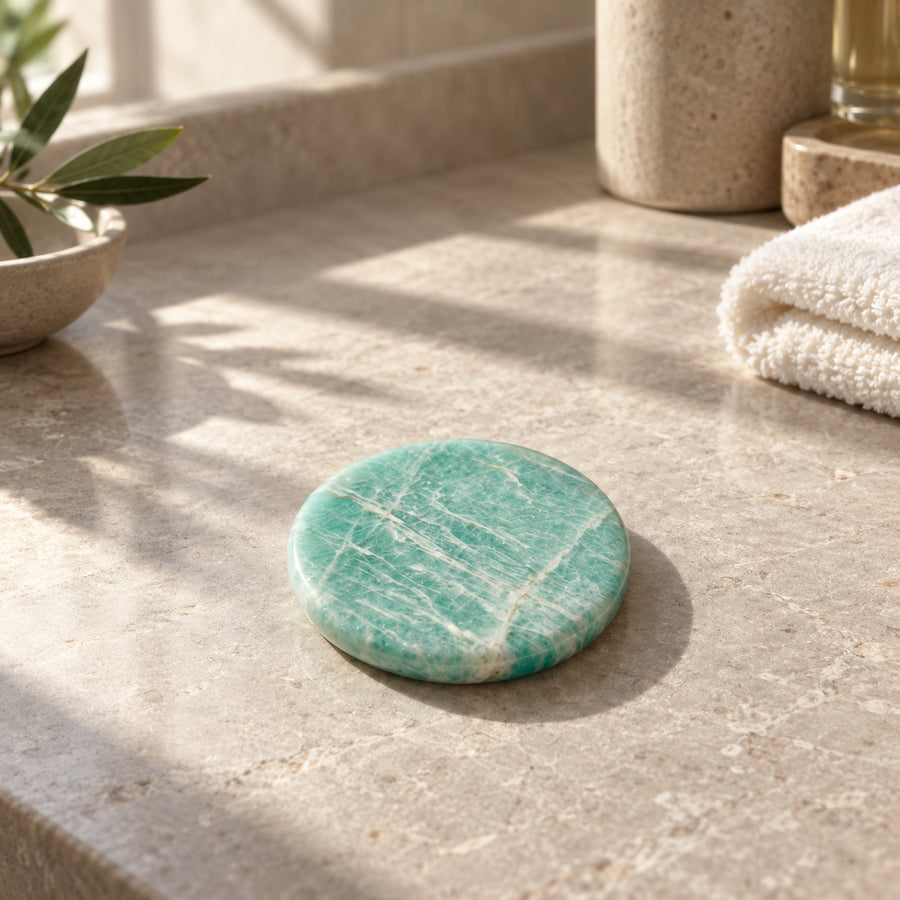 Amazonite Coin, main view