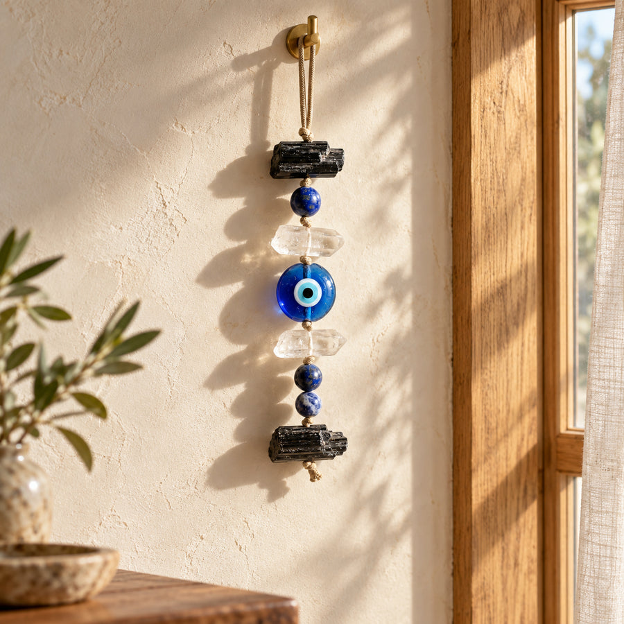 Evil Eye Crystal Hanging, main view