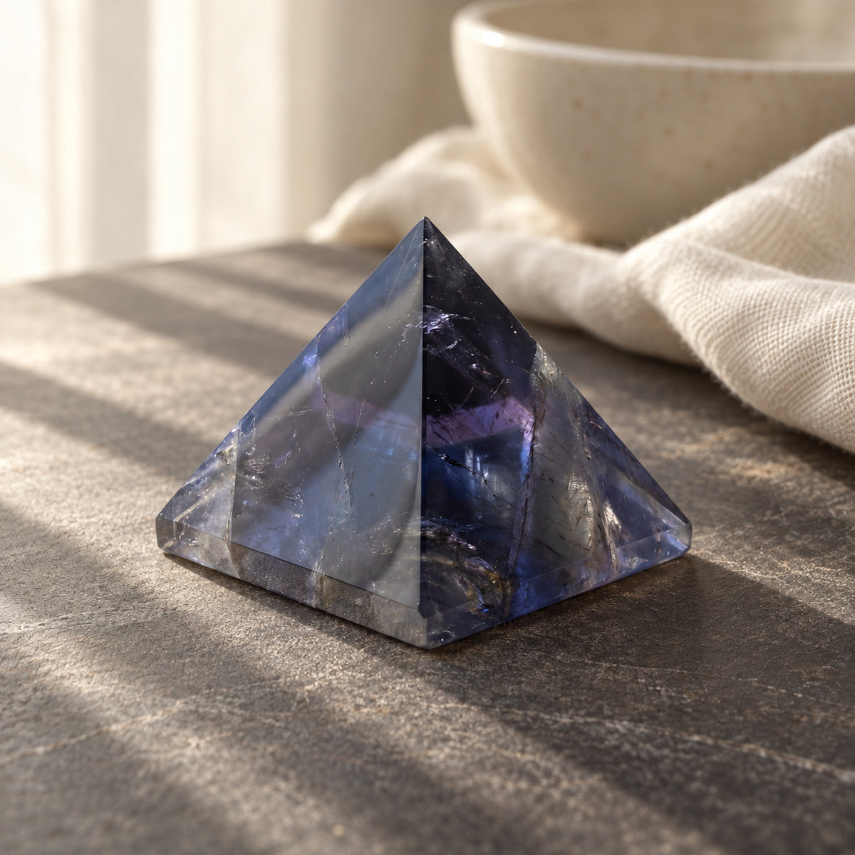 Iolite Pyramid, main view