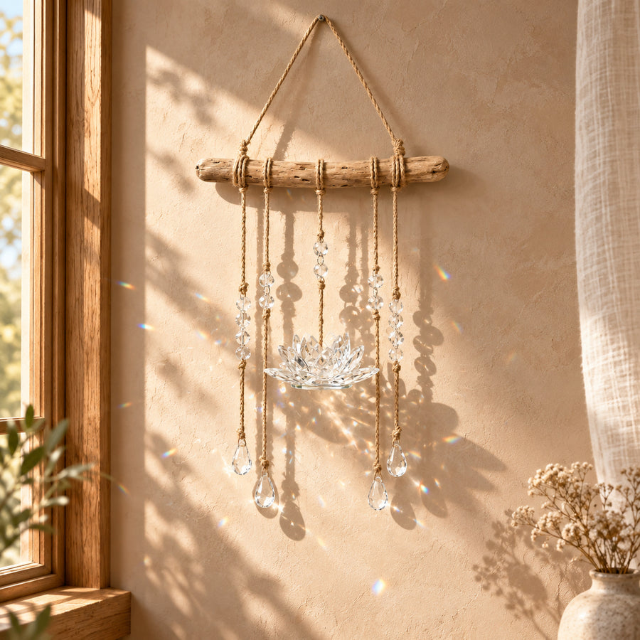 Lotus Crystal Hanging, main view