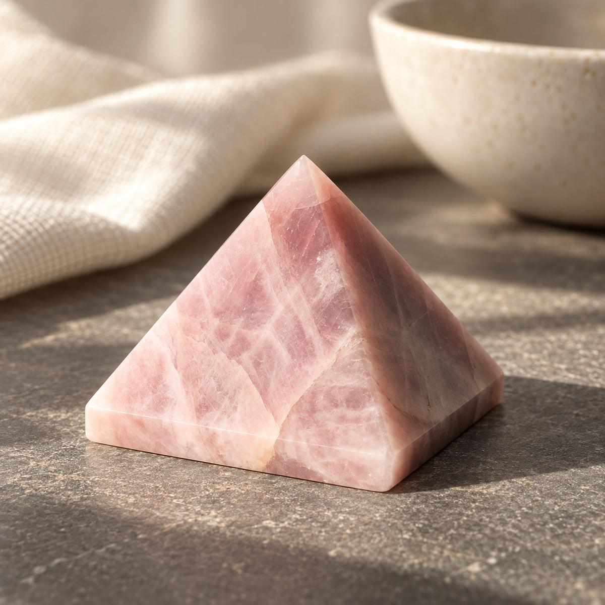 Pink Tourmaline Pyramid, main view