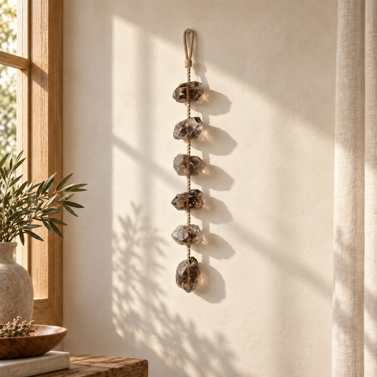 Smoky Quartz Hanging, main view