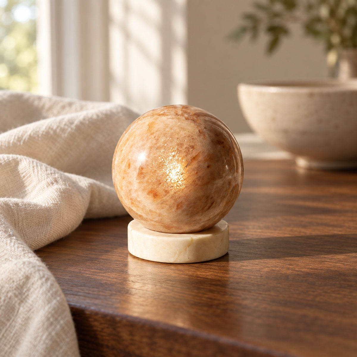 Sunstone Crystal Ball, main view