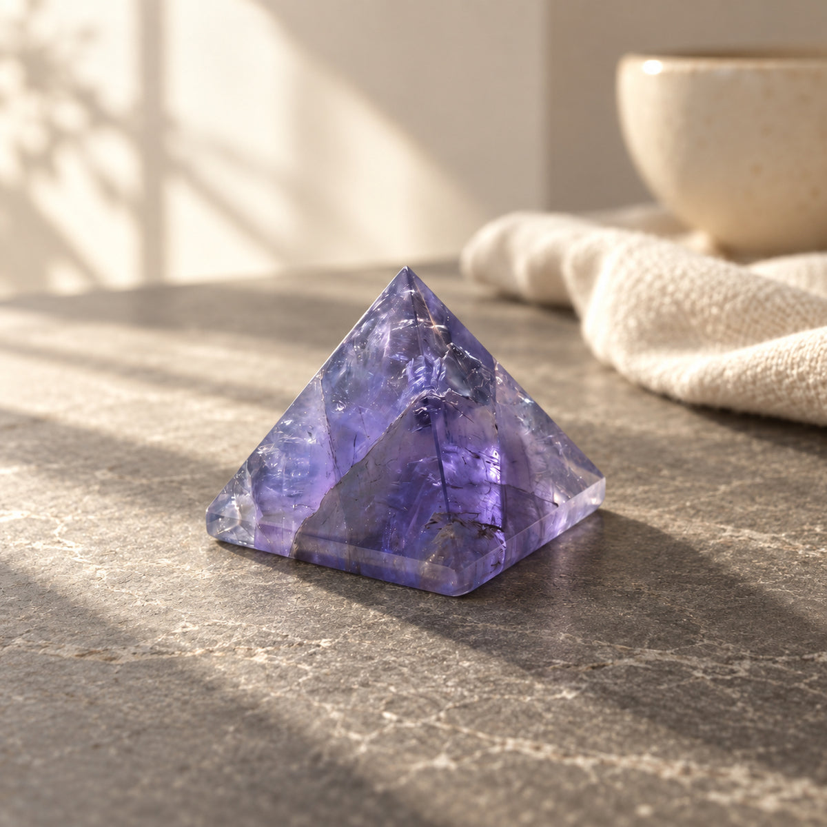 Tanzanite Pyramid, main view