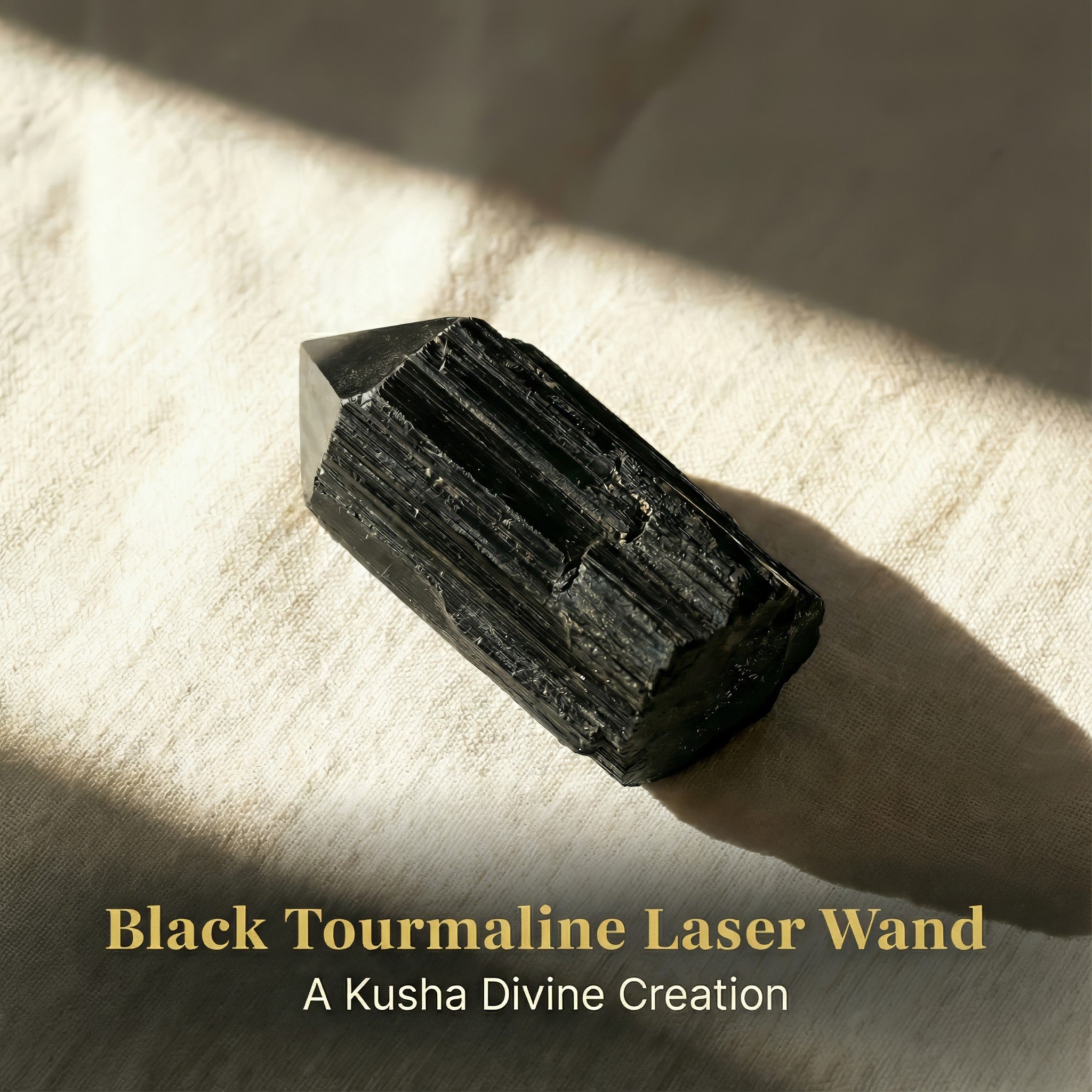 Black Tourmaline Laser Wand