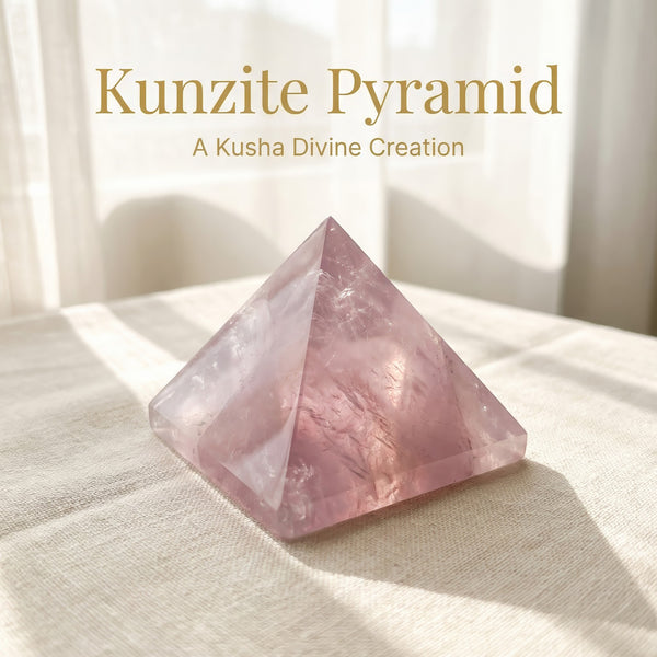 Kunzite Pyramid