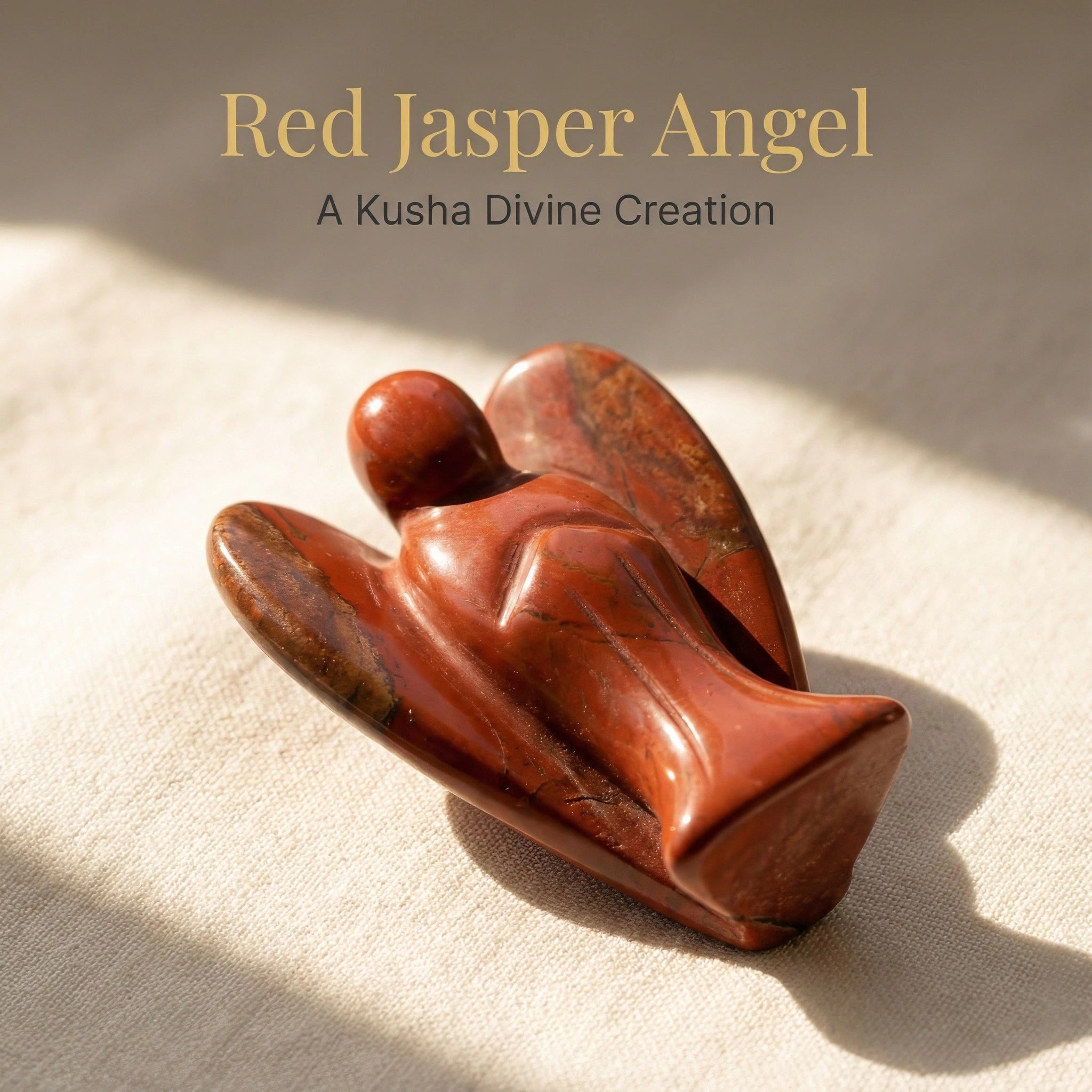 Roter Jaspis-Engel