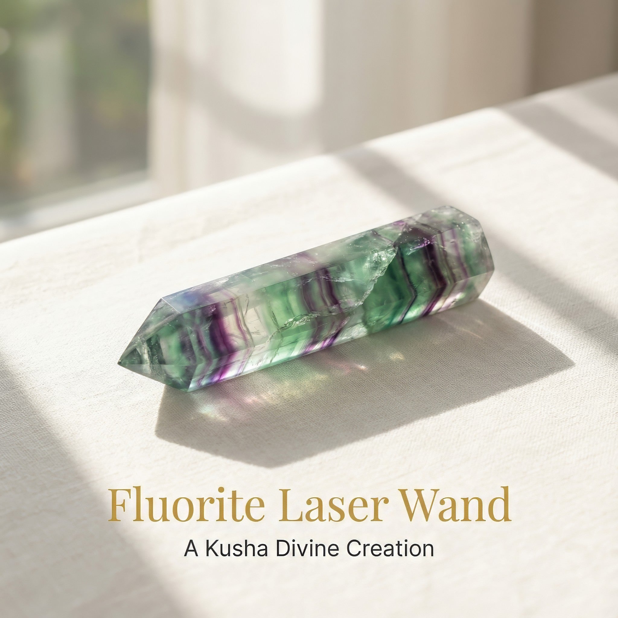 Fluorite Laser Wand