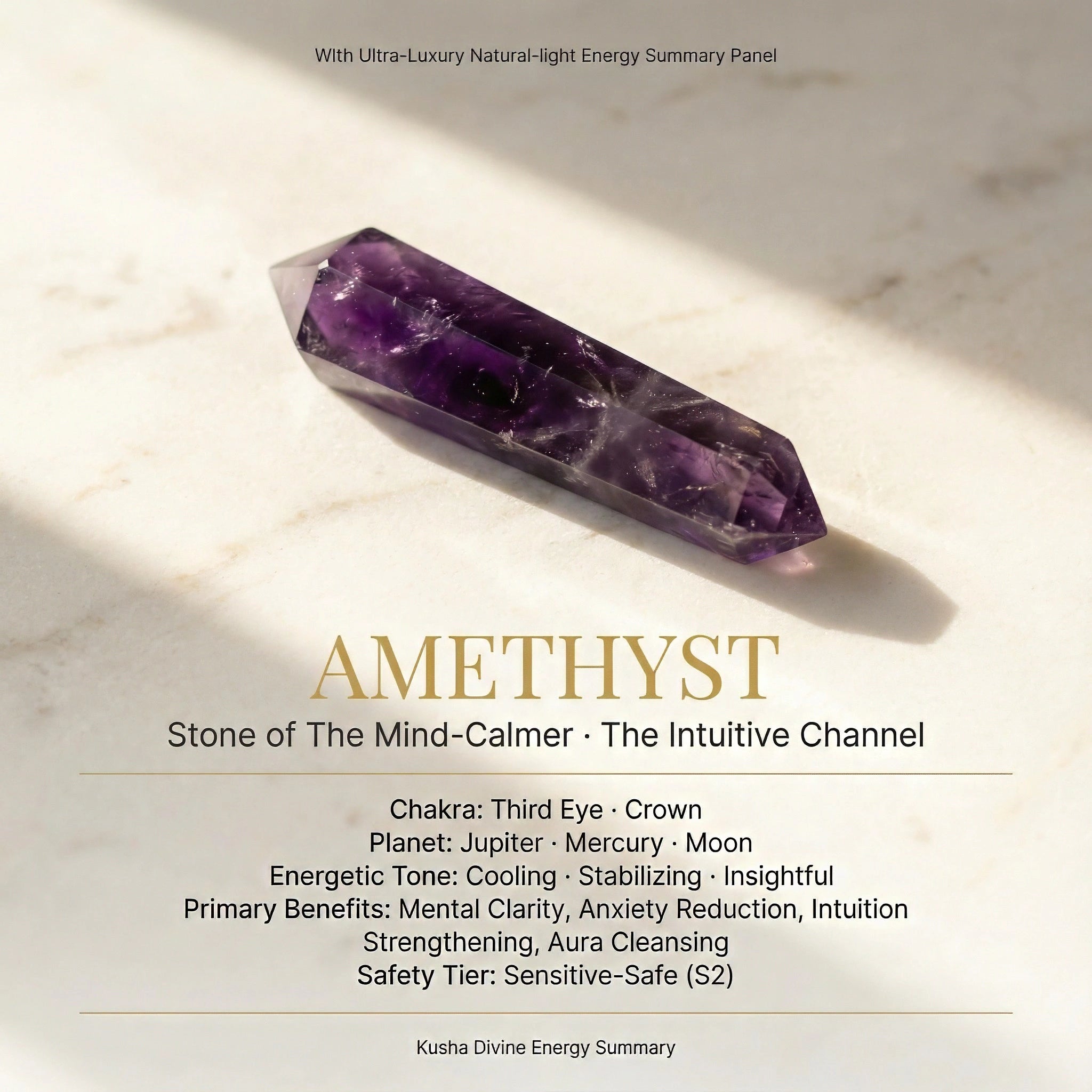 Amethyst Laser Wand