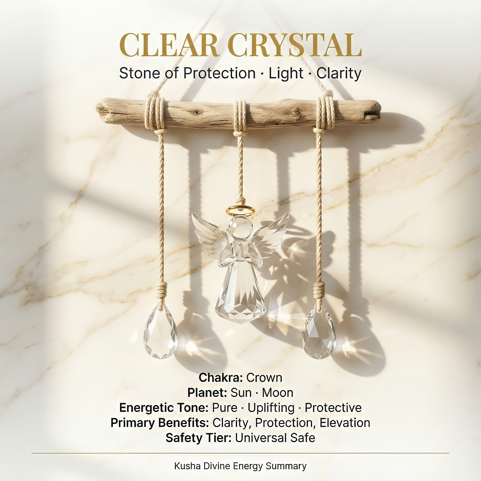 Angel Crystal Hanging
