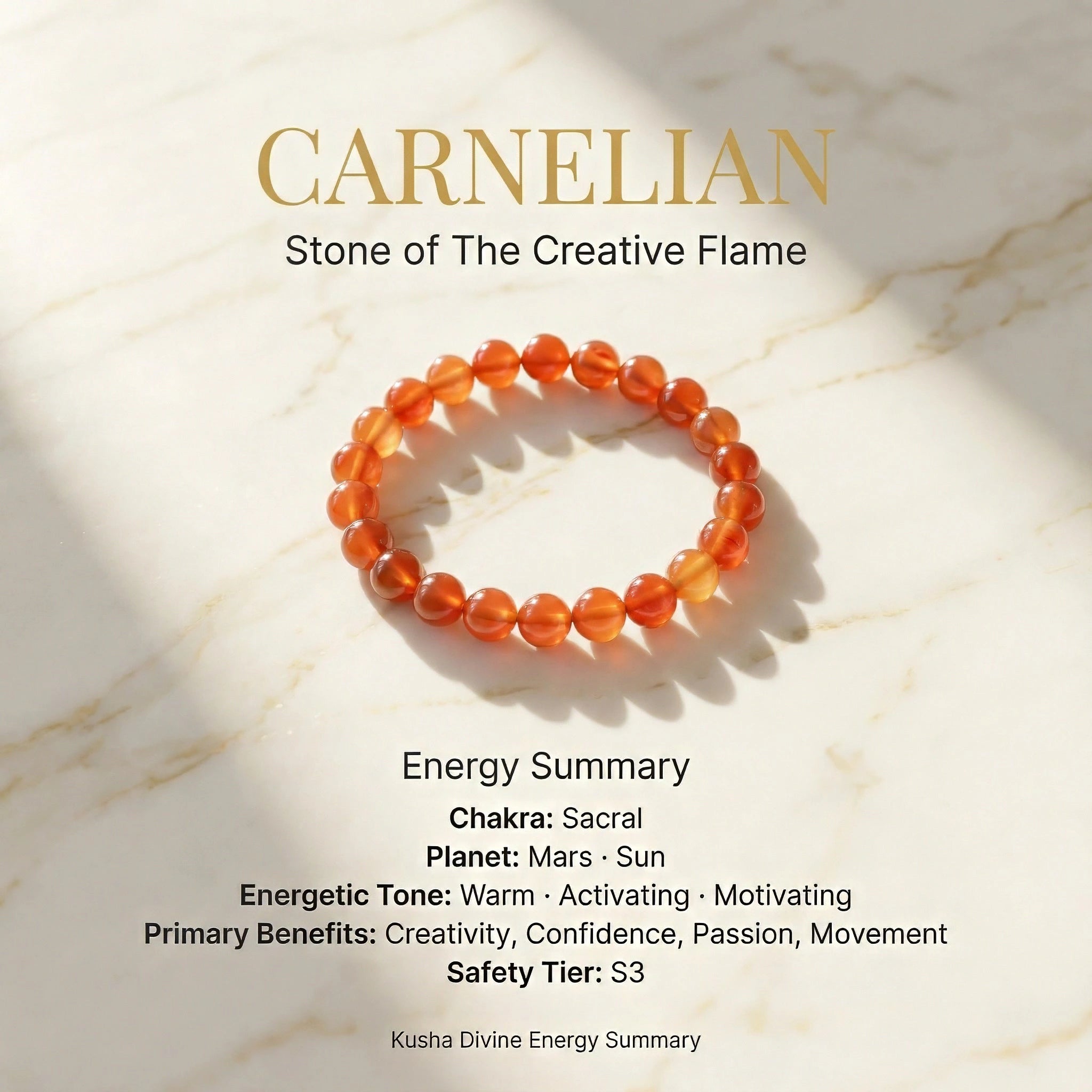 Carnelian Bracelet