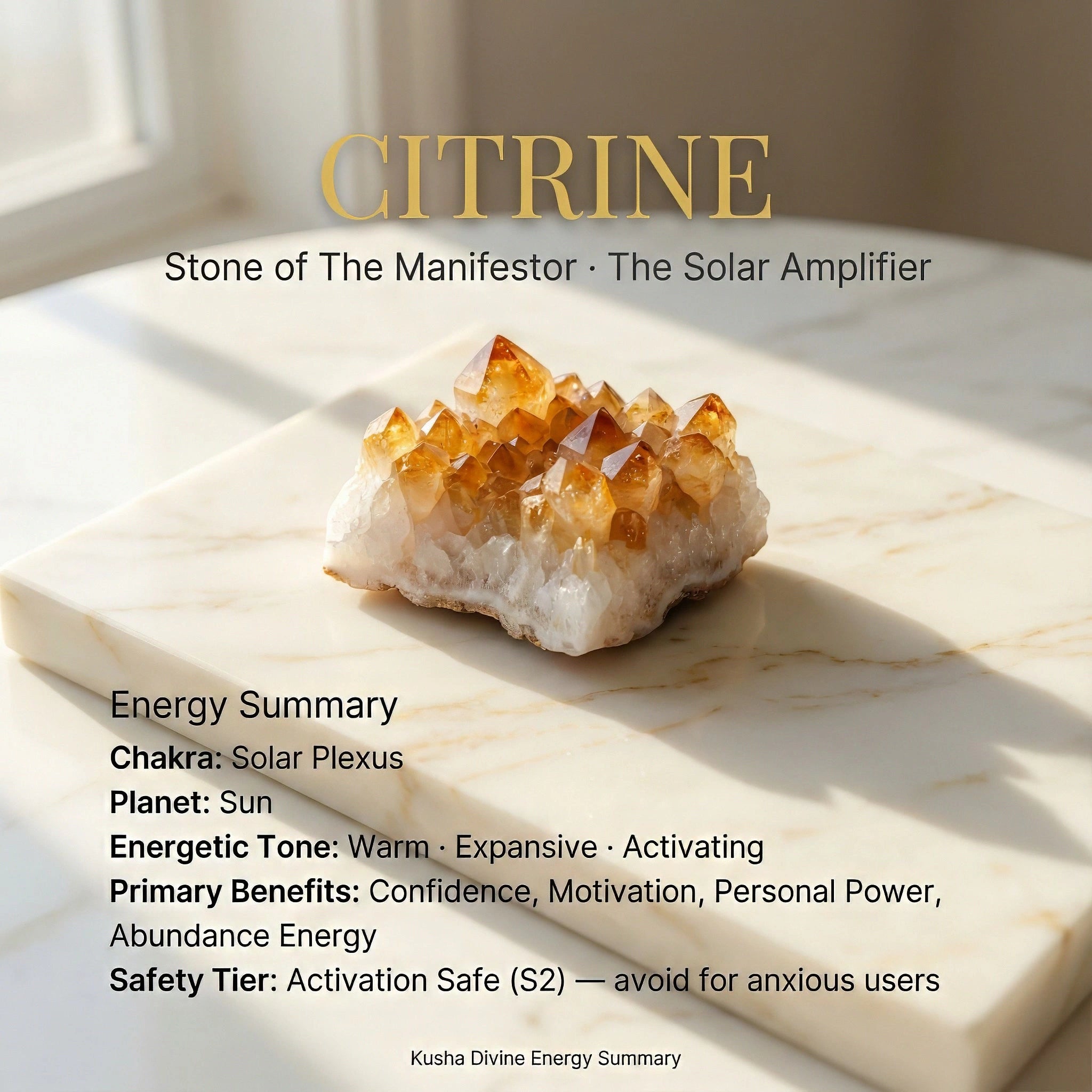 Citrine Raw Cluster