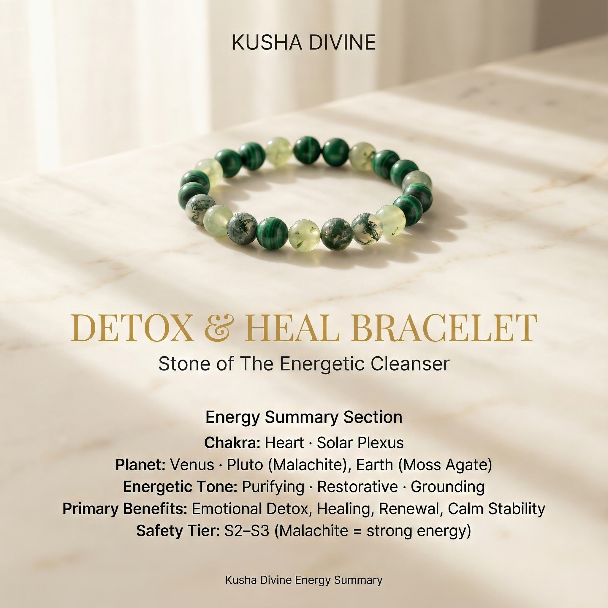 Detox & Heal Bracelet