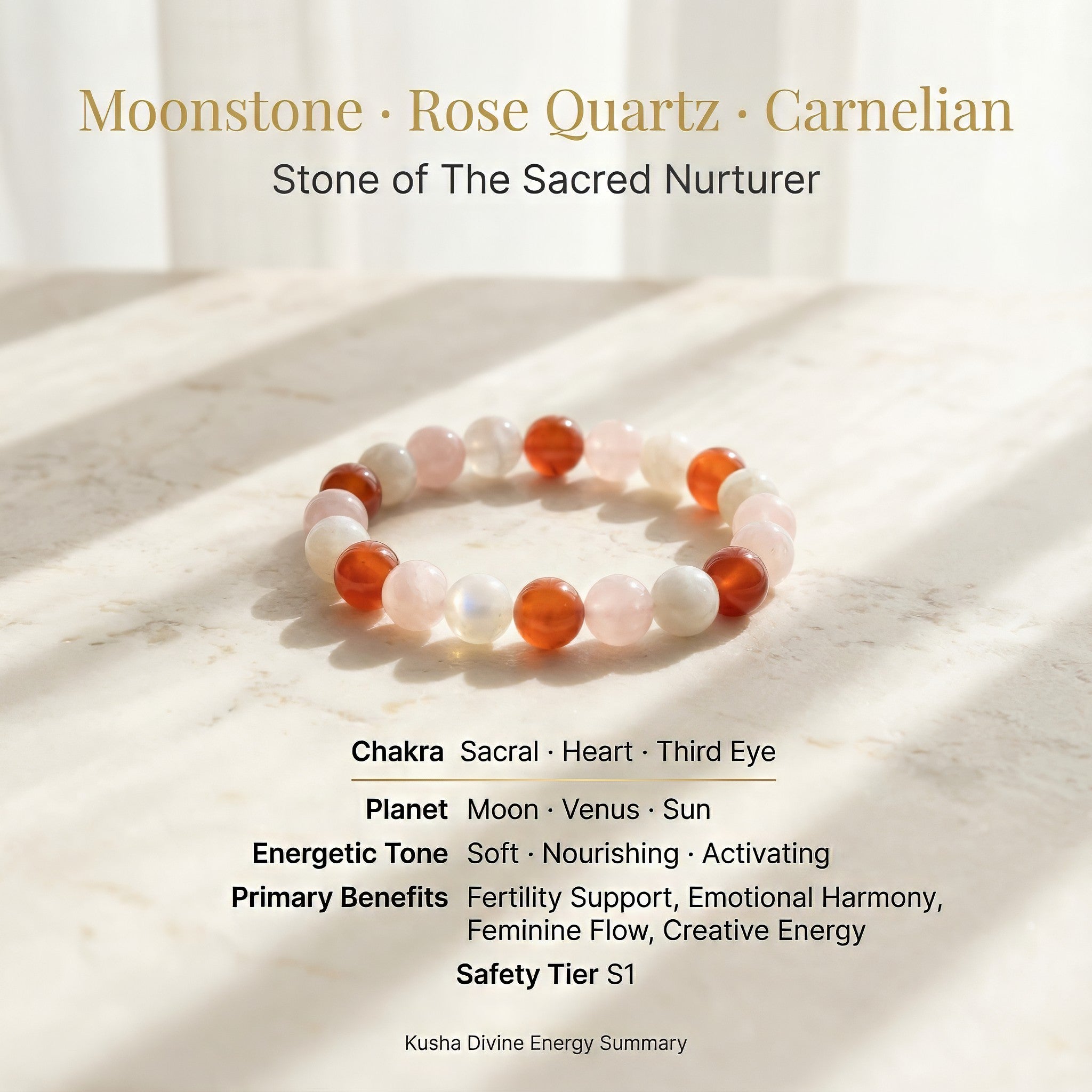 Fertility & Harmony Bracelet