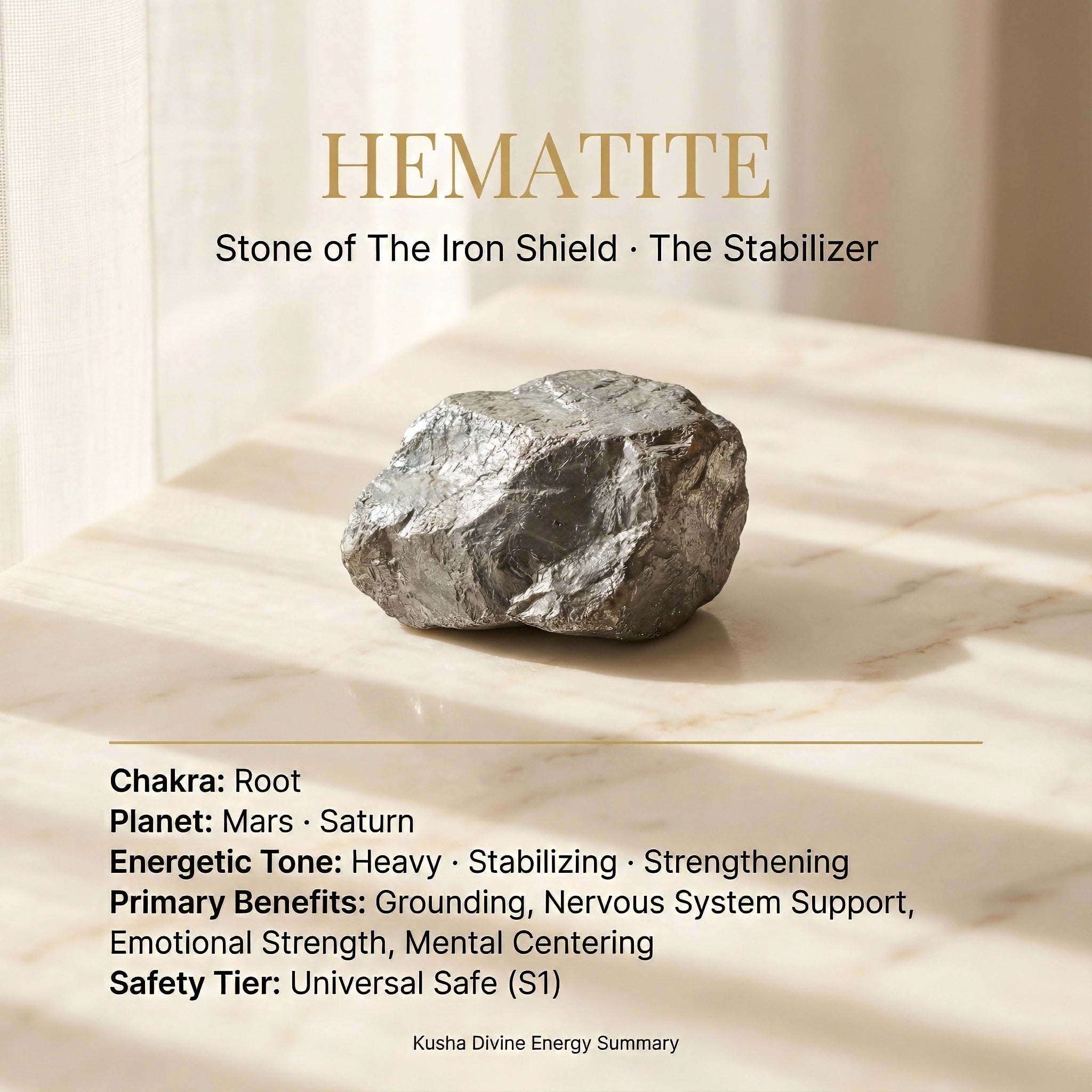Hematite Raw Stone