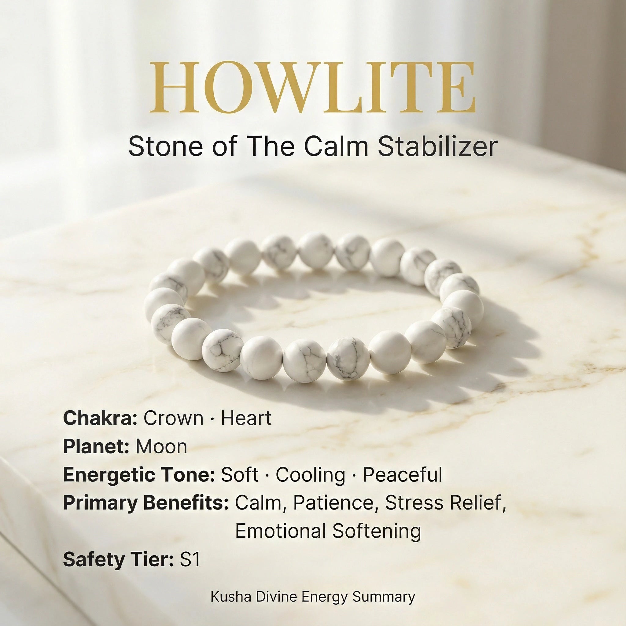 Howlite Bracelet