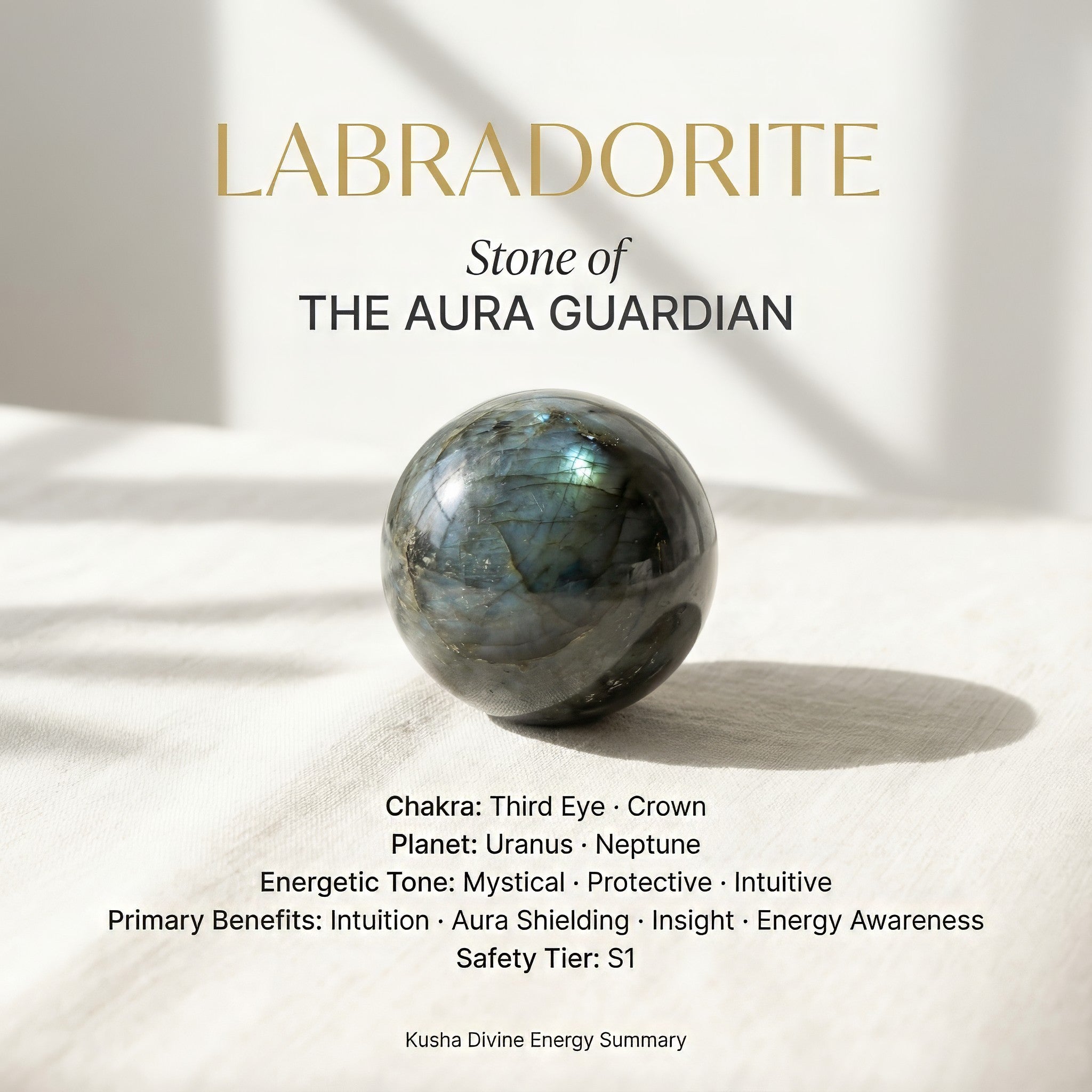 Labradorite Crystal Ball