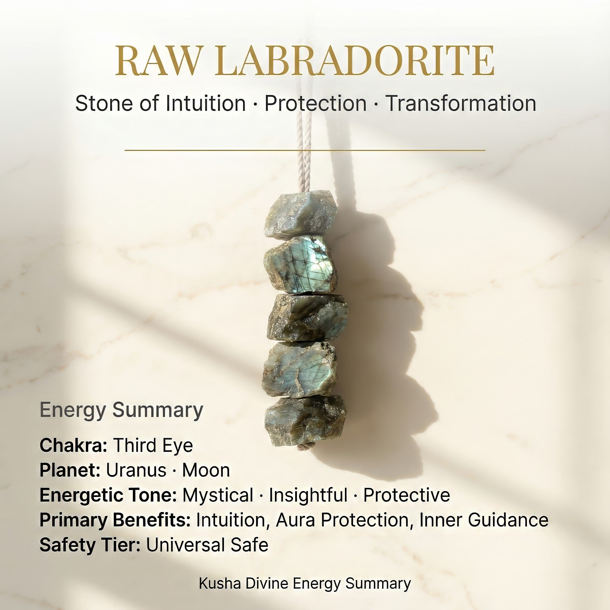 Labradorite Hanging
