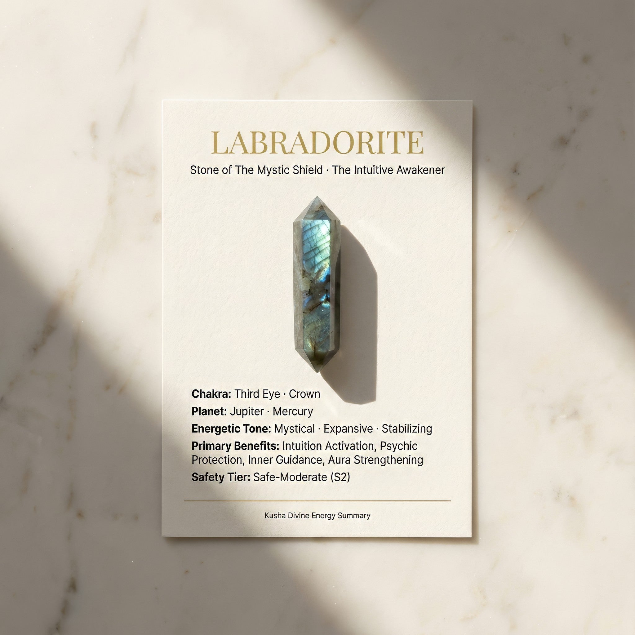 Labradorite Laser Wand