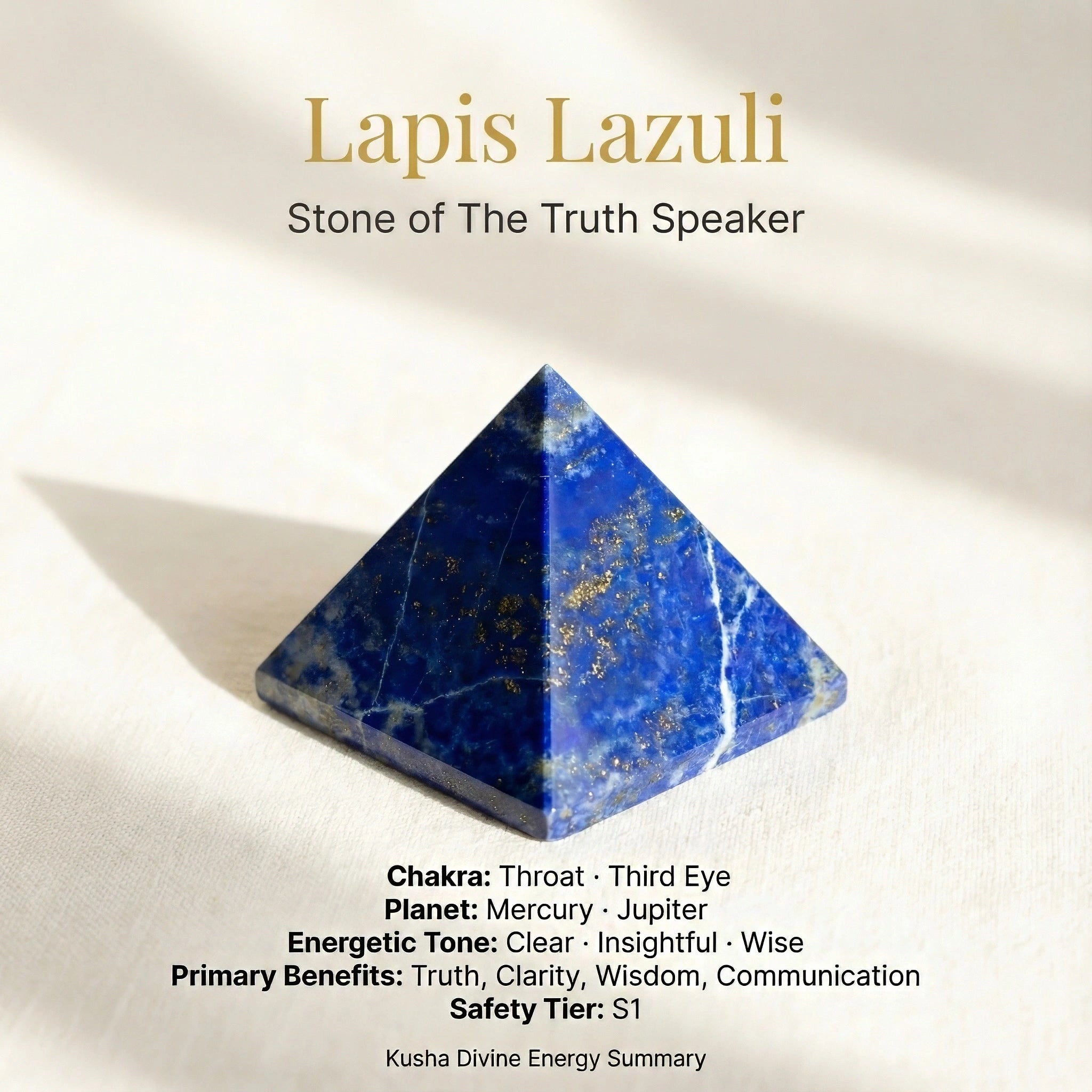 Lapis Lazuli Pyramid
