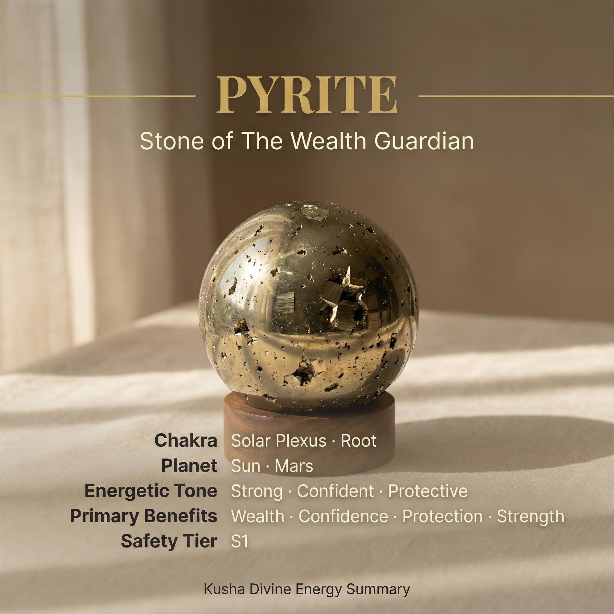 Pyrite Crystal Ball