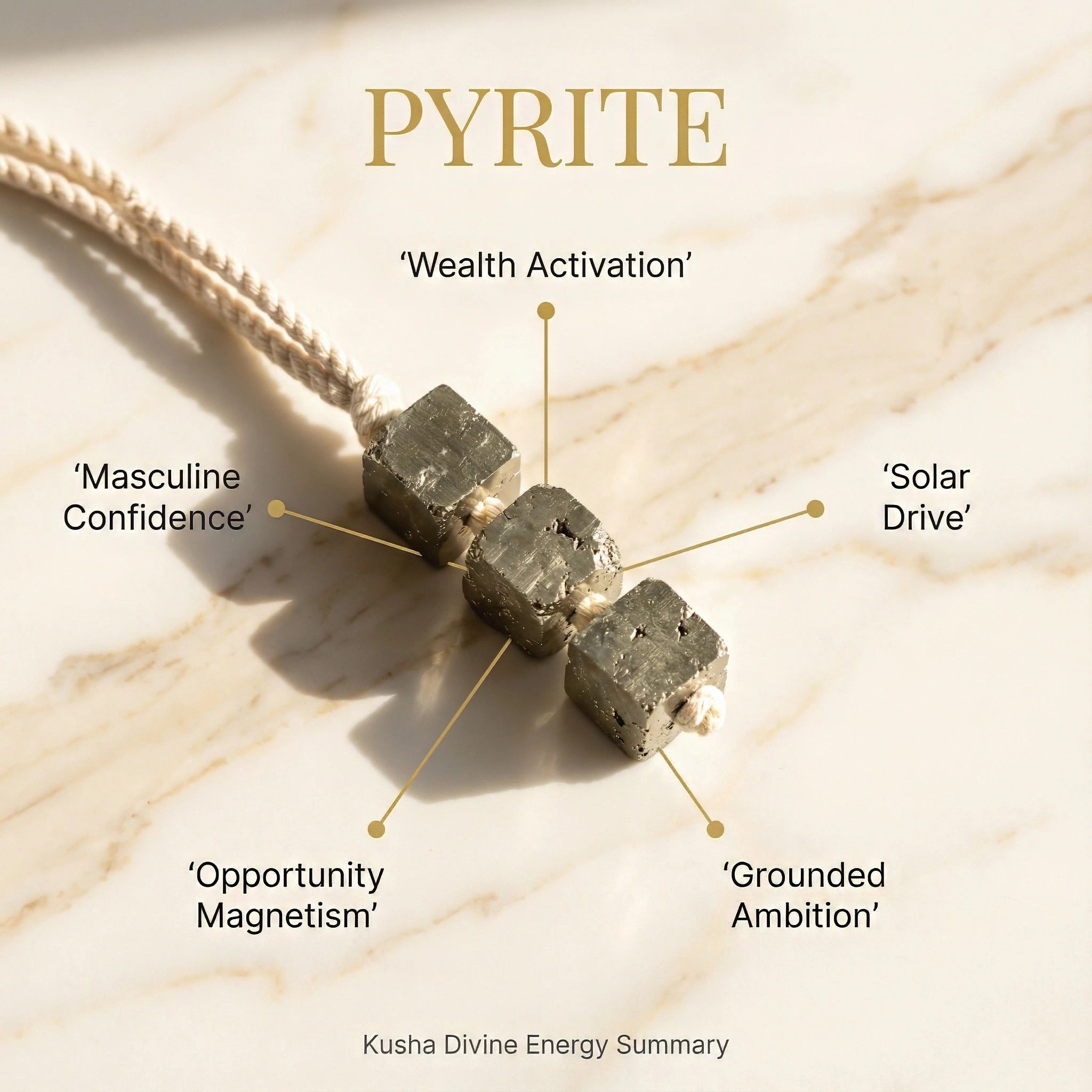 Pyrite Hanging