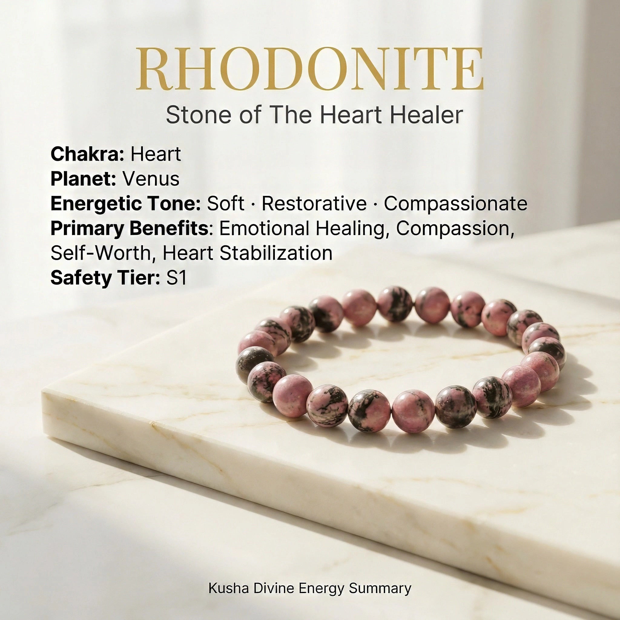 Rhodonite Bracelet