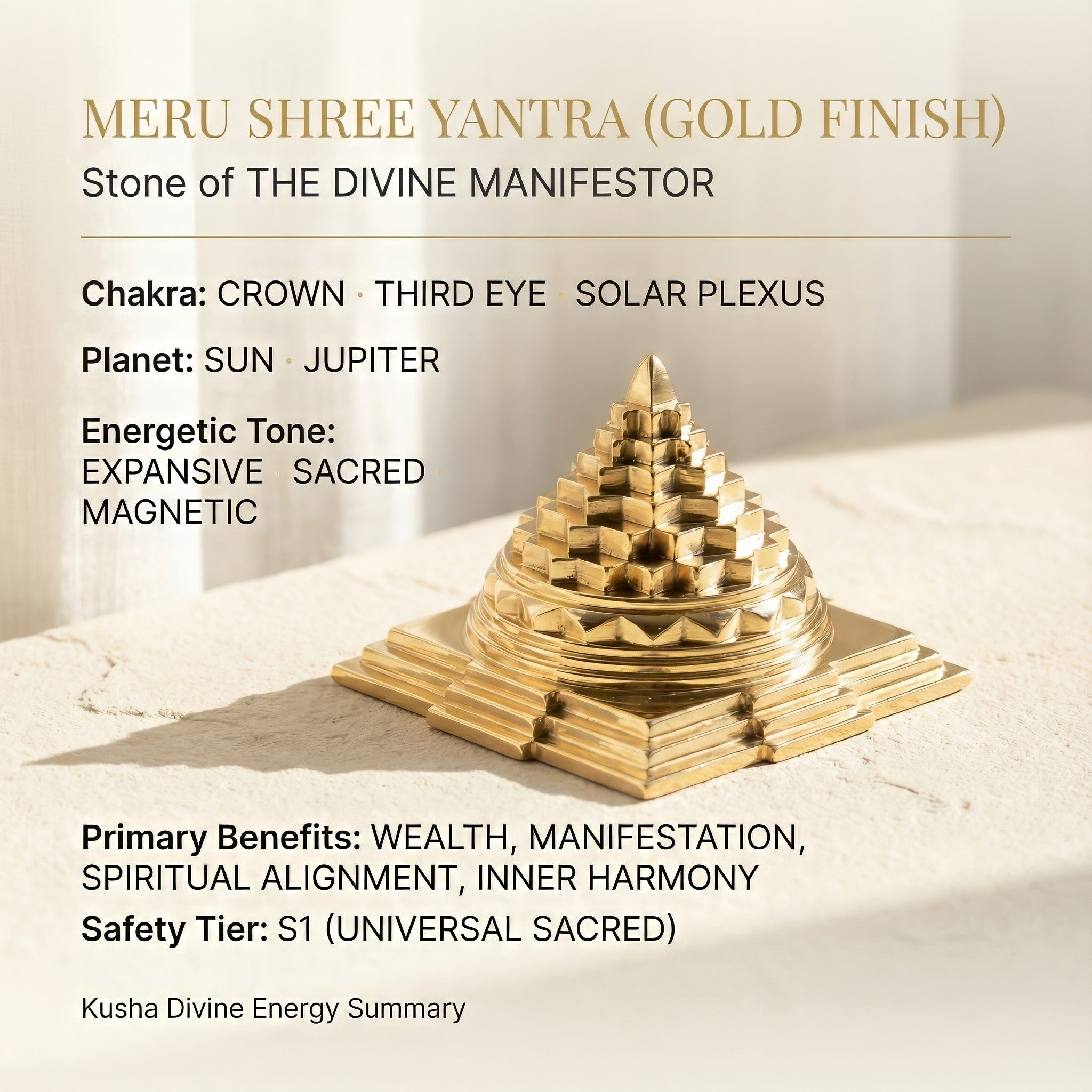Shree Yantra Pyramid