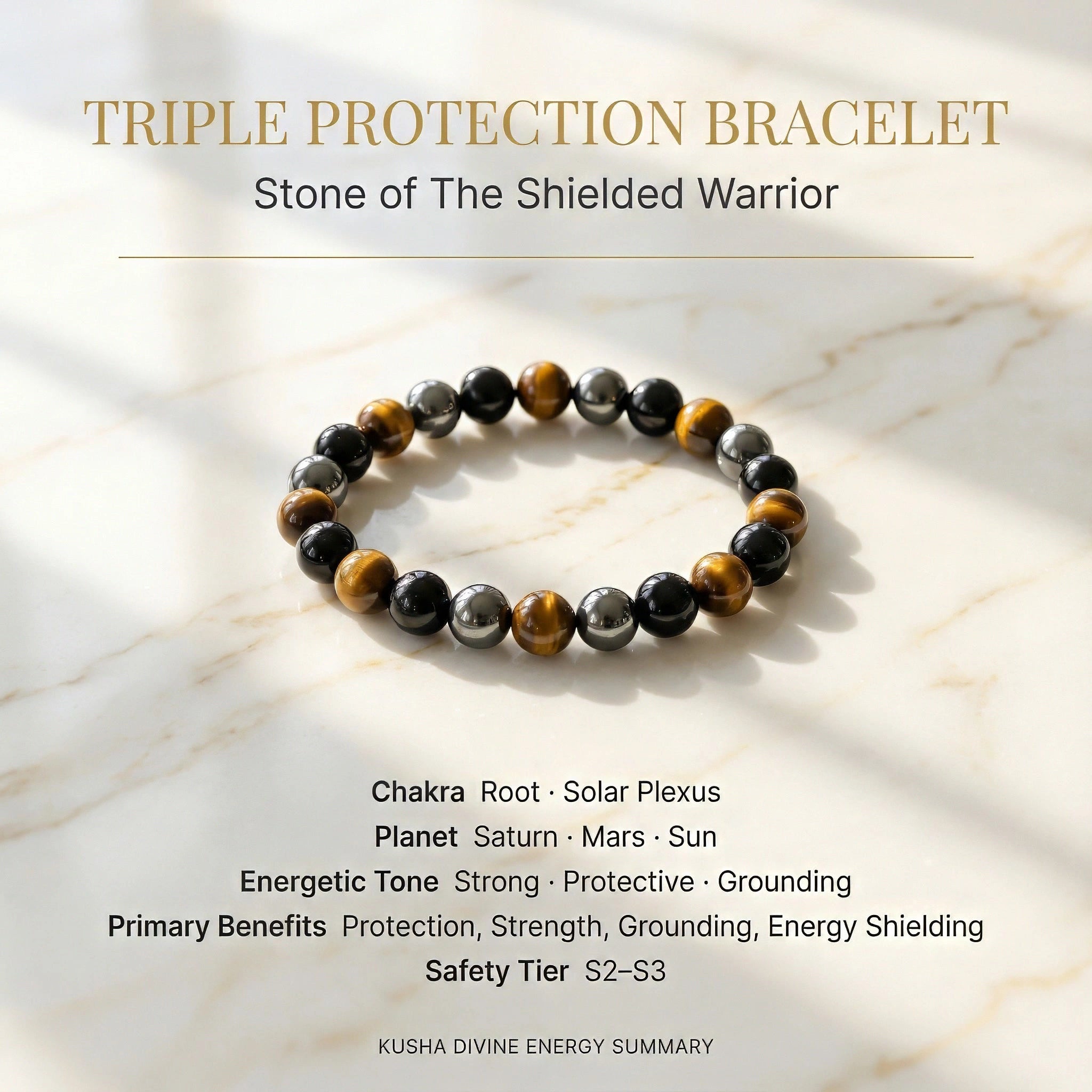 Triple Protection Bracelet