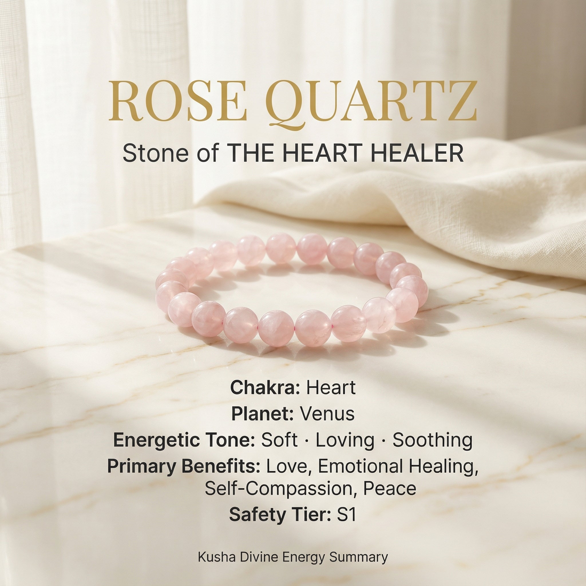 Rose Quartz Bracelet