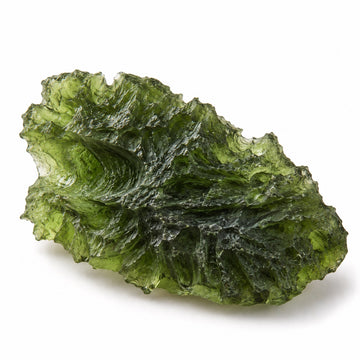Moldavite の石
