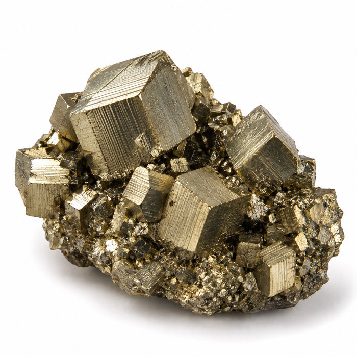Pyrite, a reference image of the stone