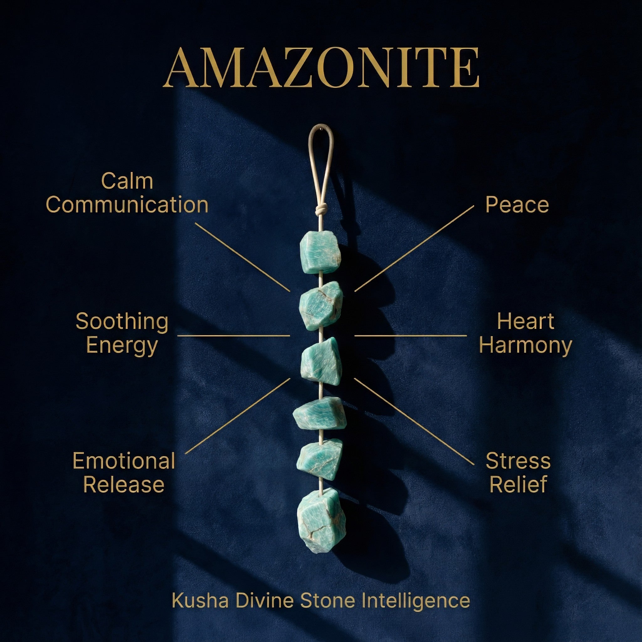 Suspension Amazonite