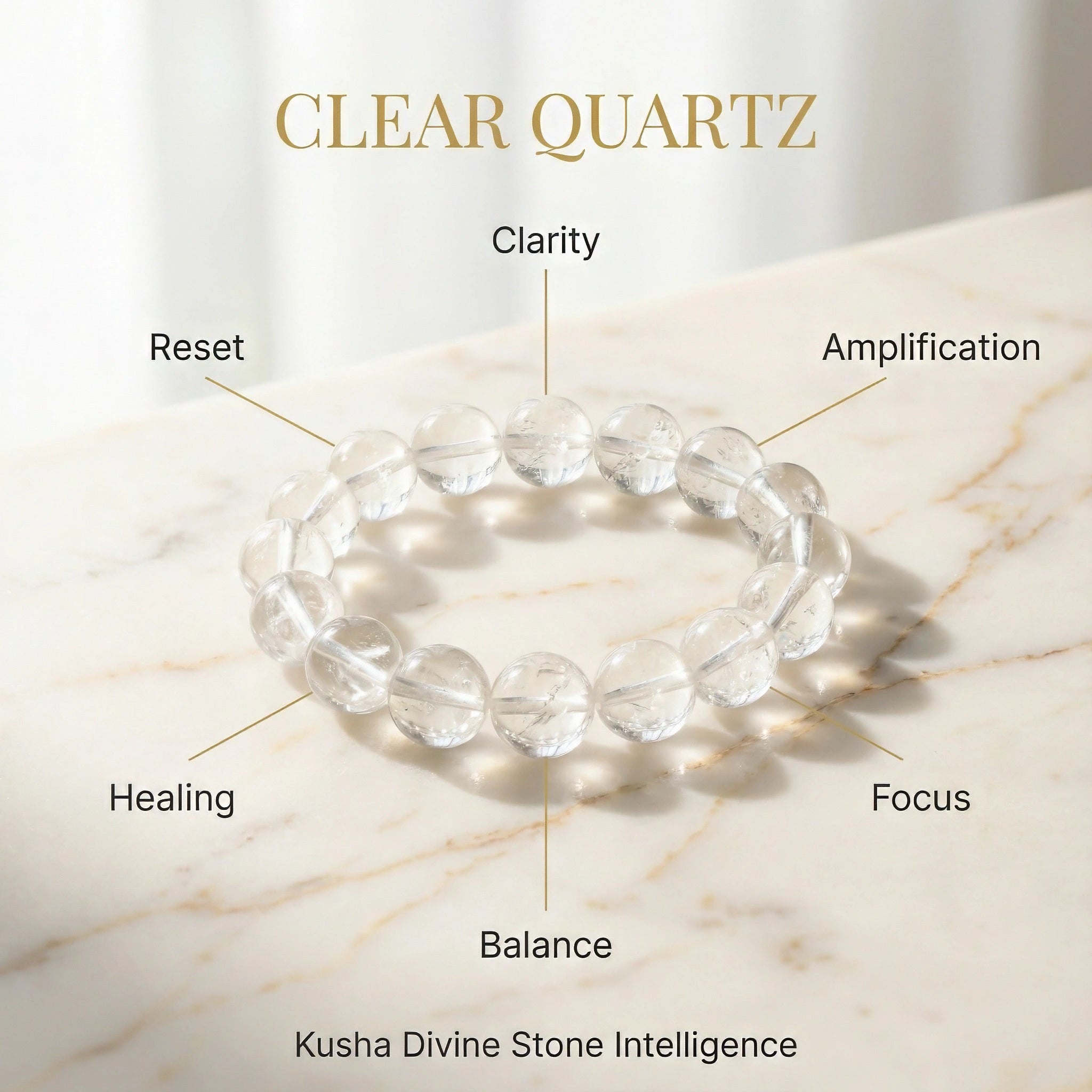 Clear Quartz Bracelet