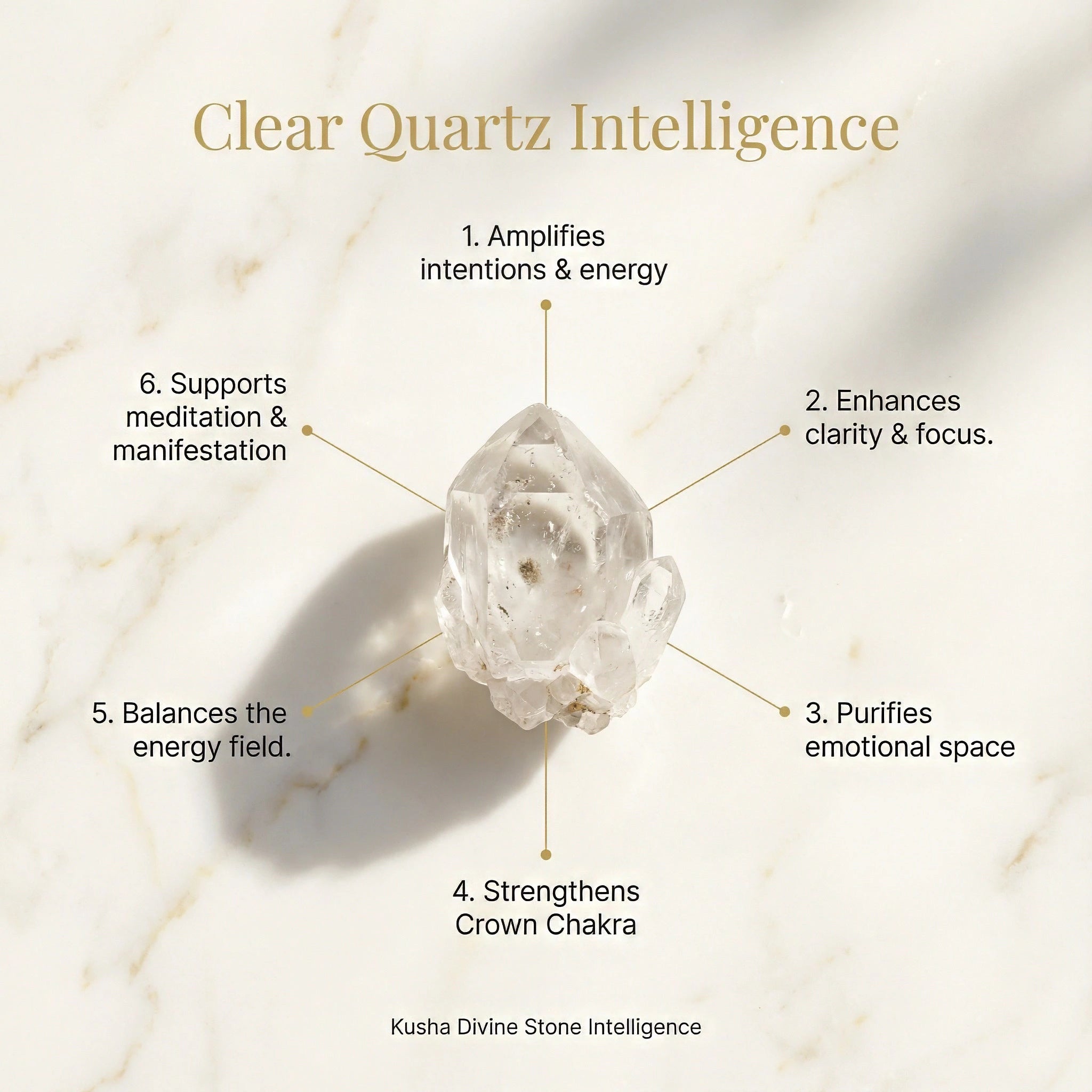Clear Quartz Raw Stone