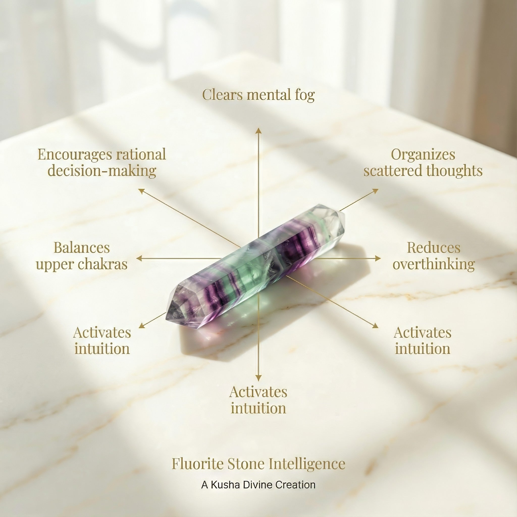 Fluorite Laser Wand