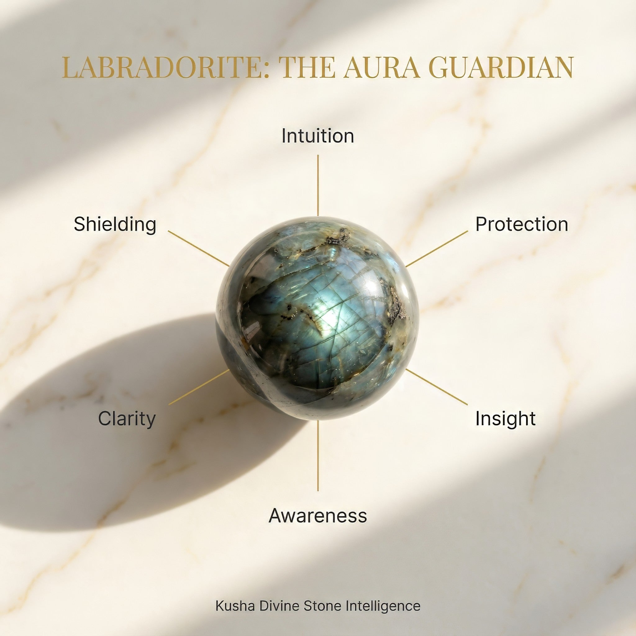 Labradorite Crystal Ball