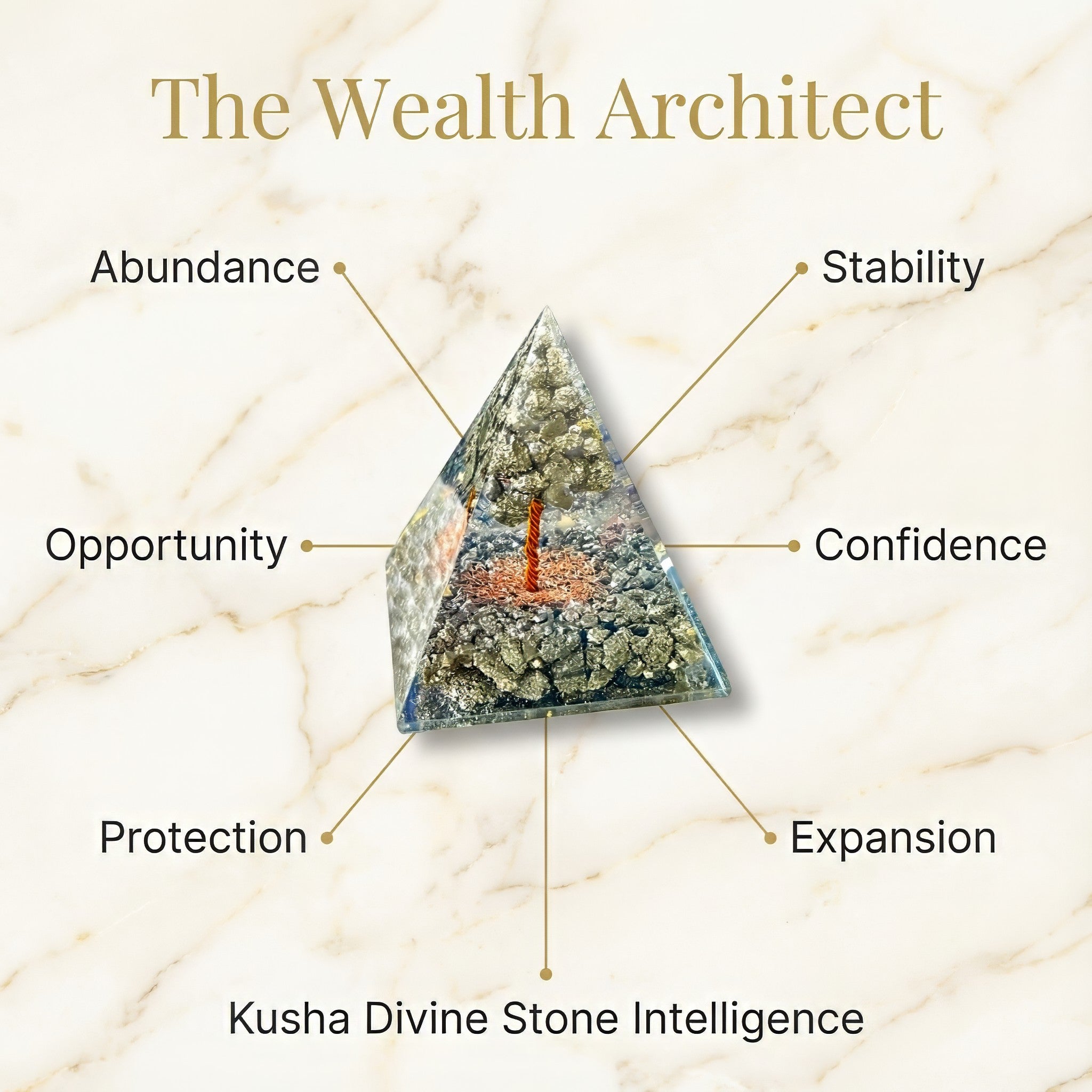 Pyrite Tree Pyramid