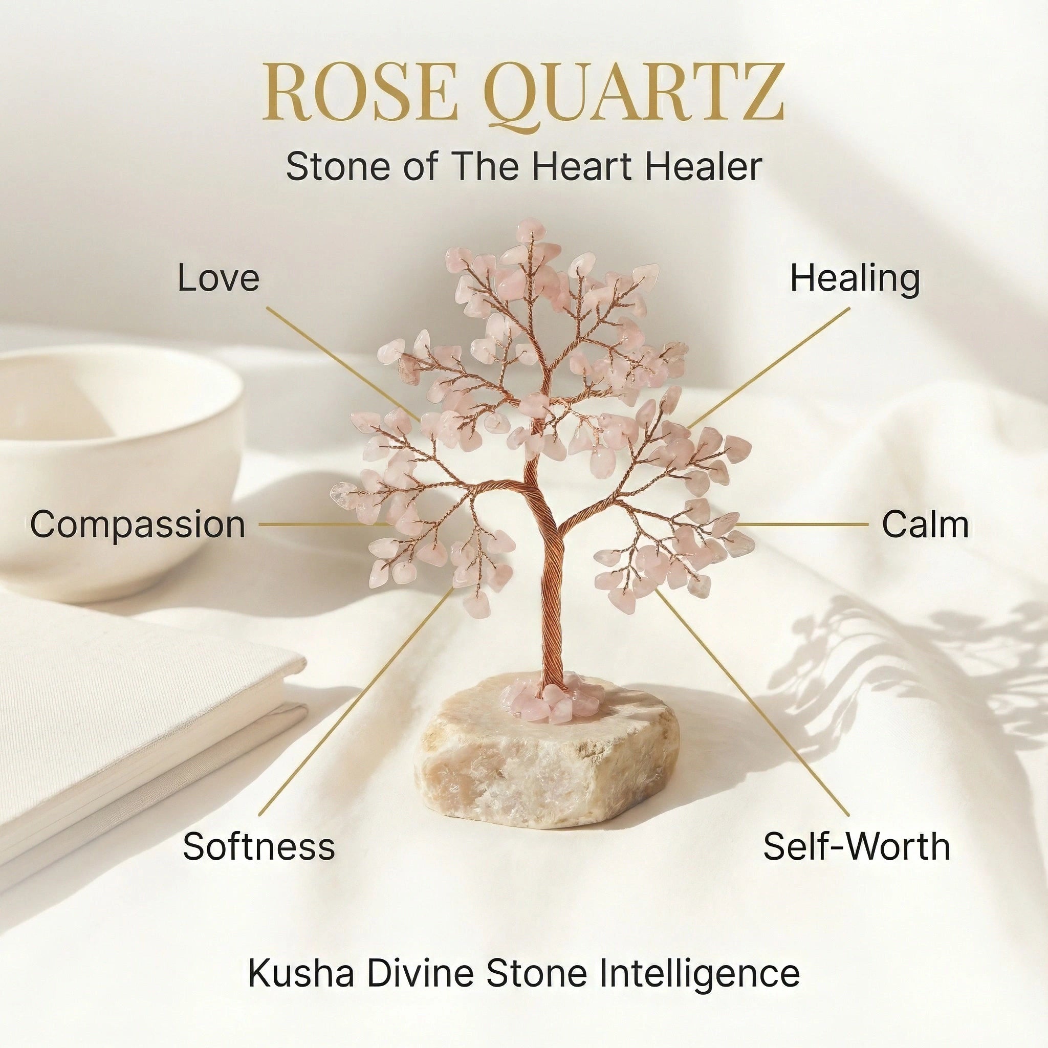 Rose Quartz Tree