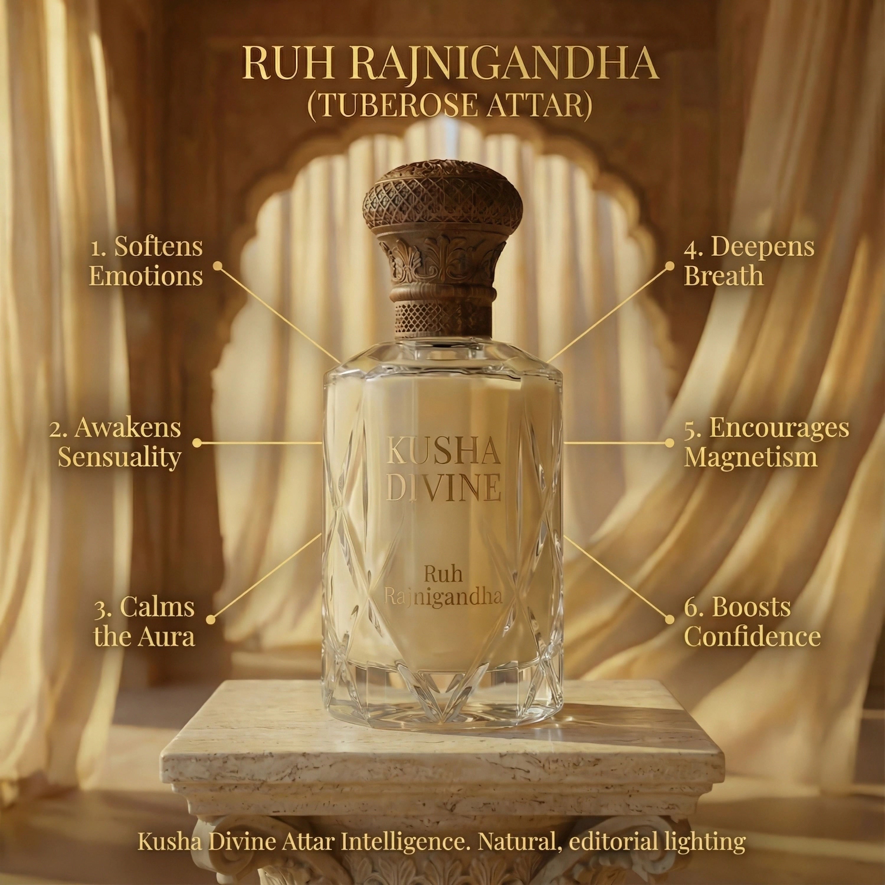 Ruh Rajnigandha (Tuberose) Itra