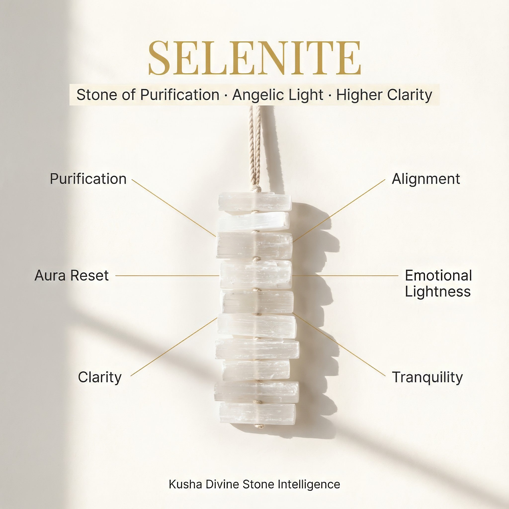Selenite Hanging