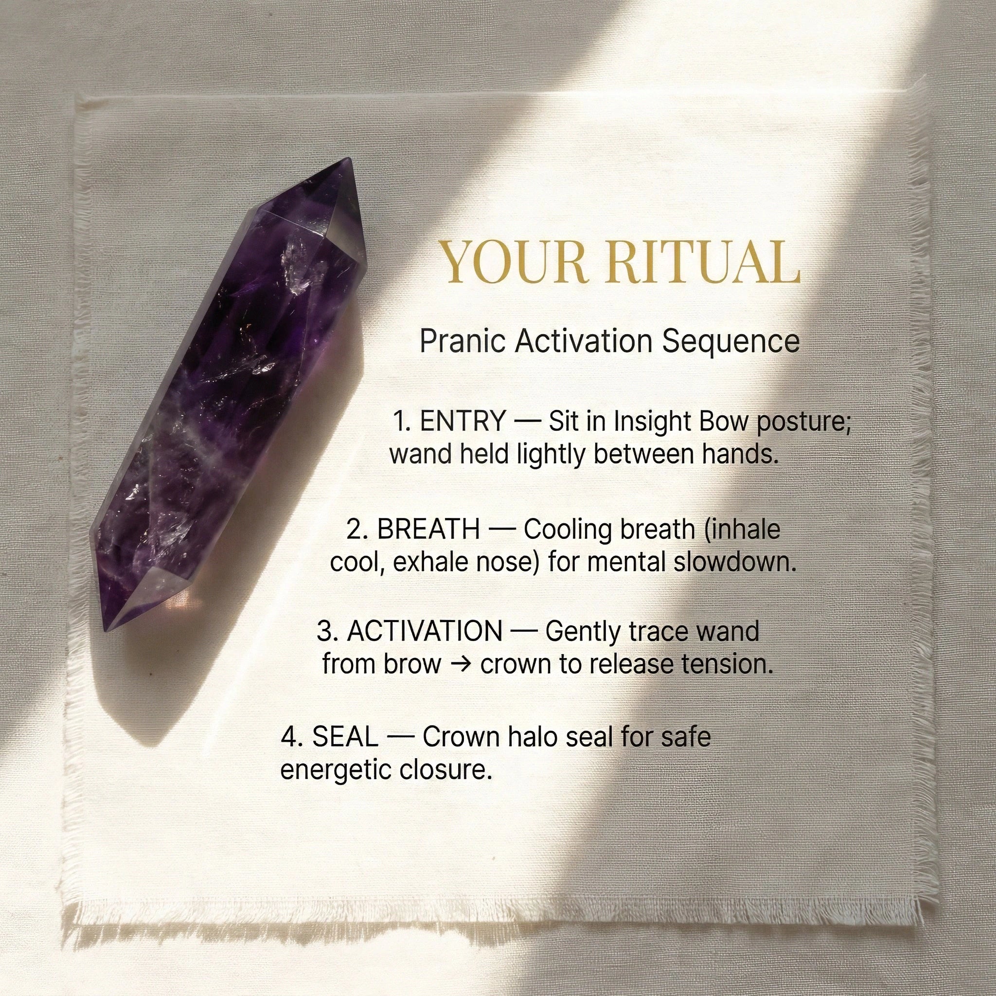 Amethyst Laser Wand