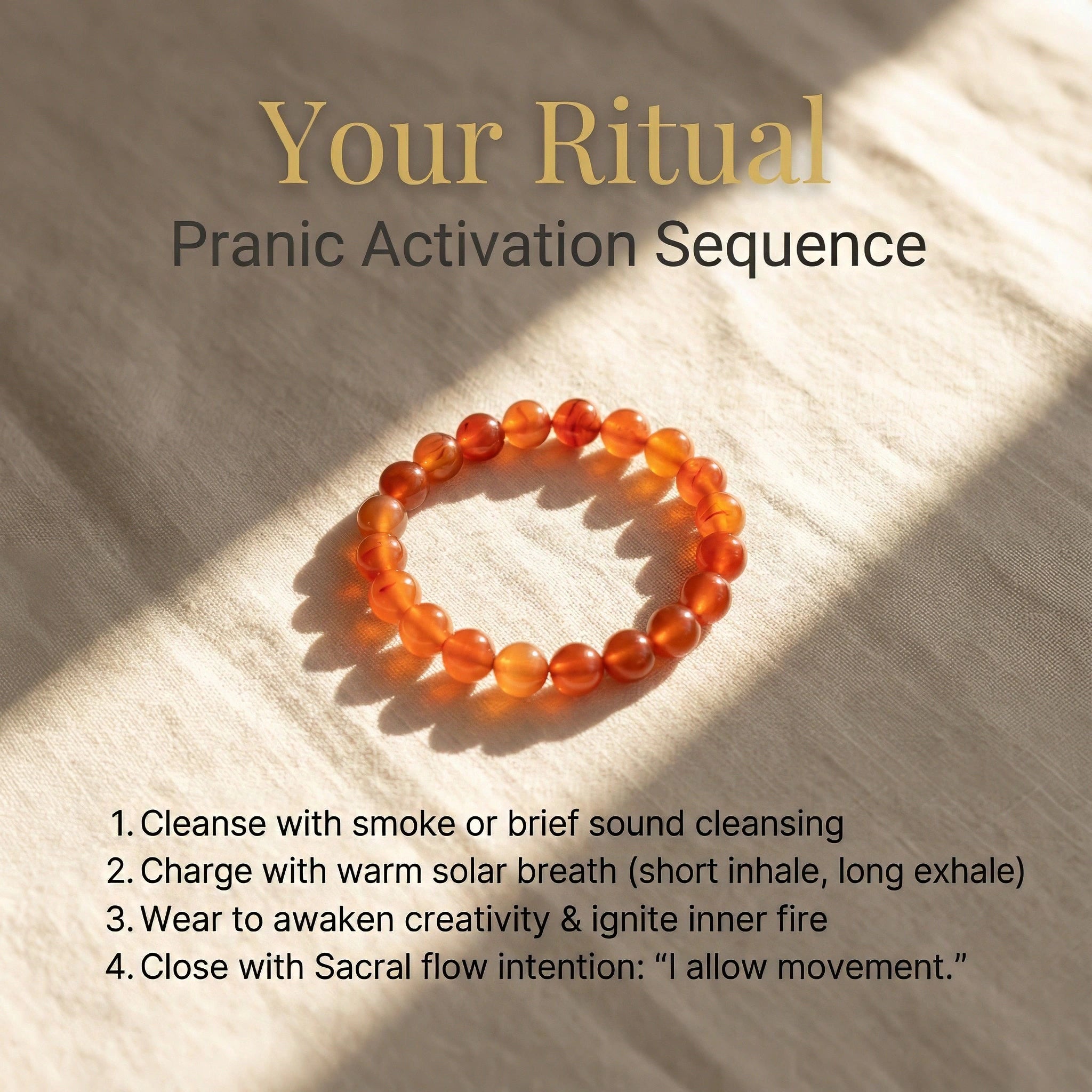 Carnelian Bracelet