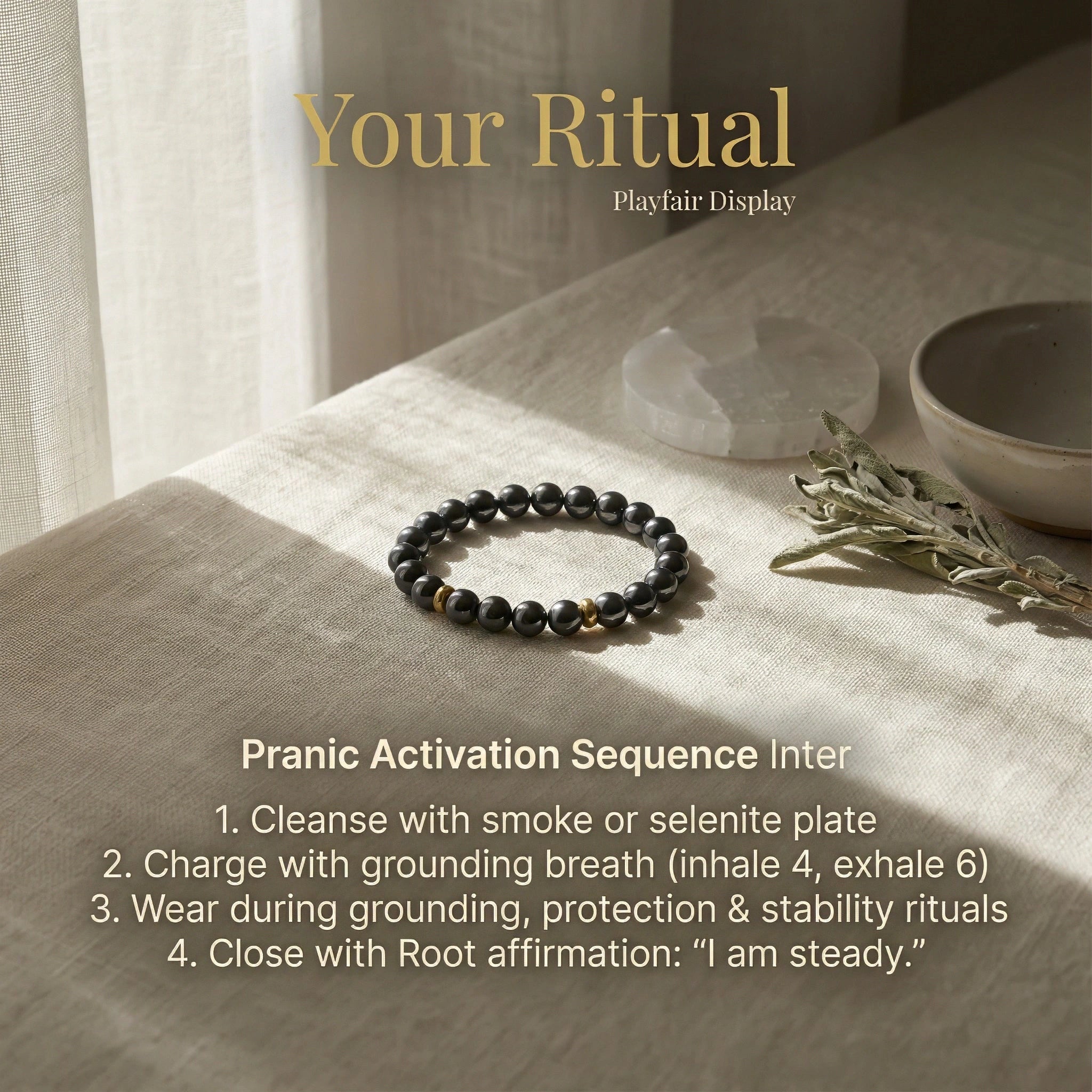 Hematite Bracelet