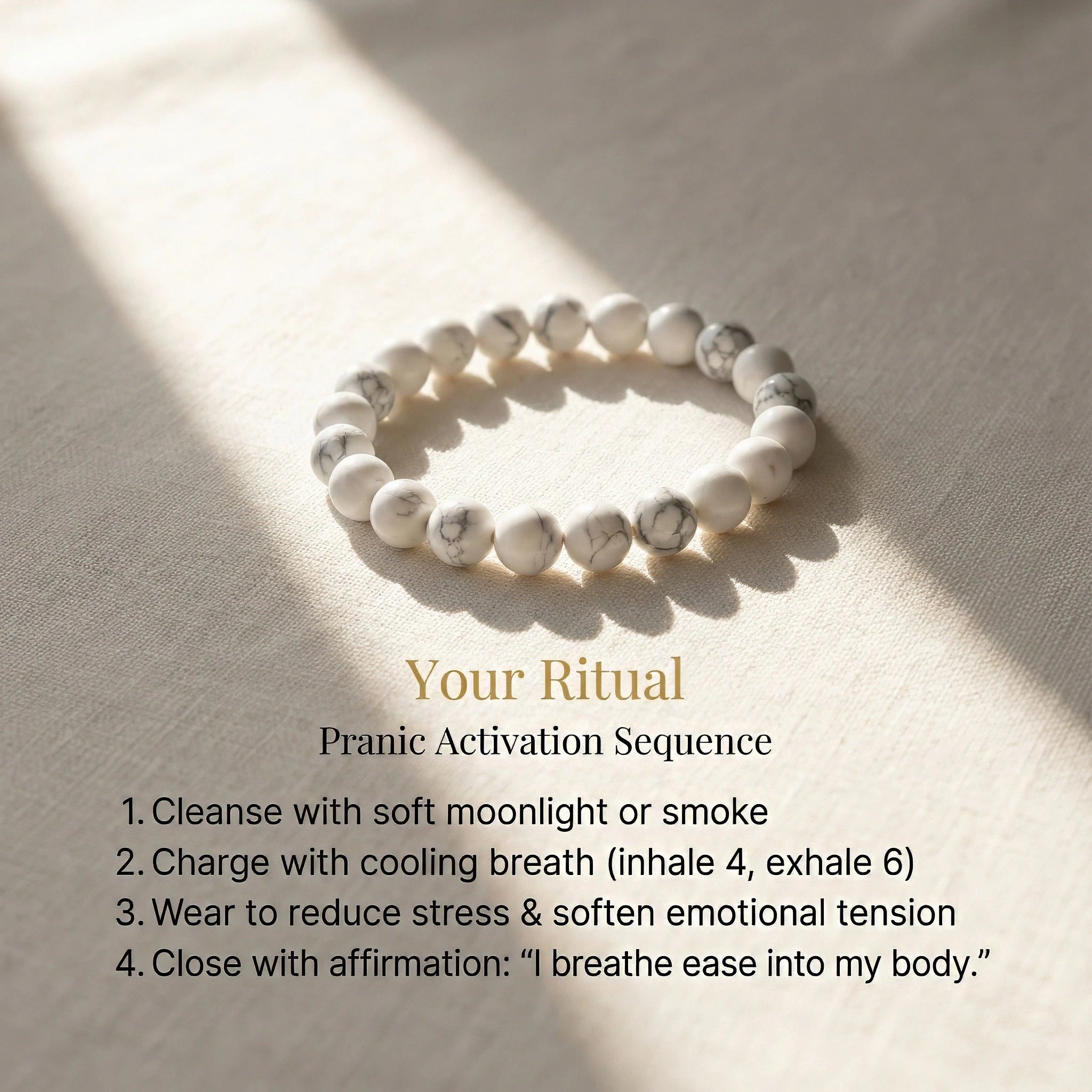 Howlite Bracelet