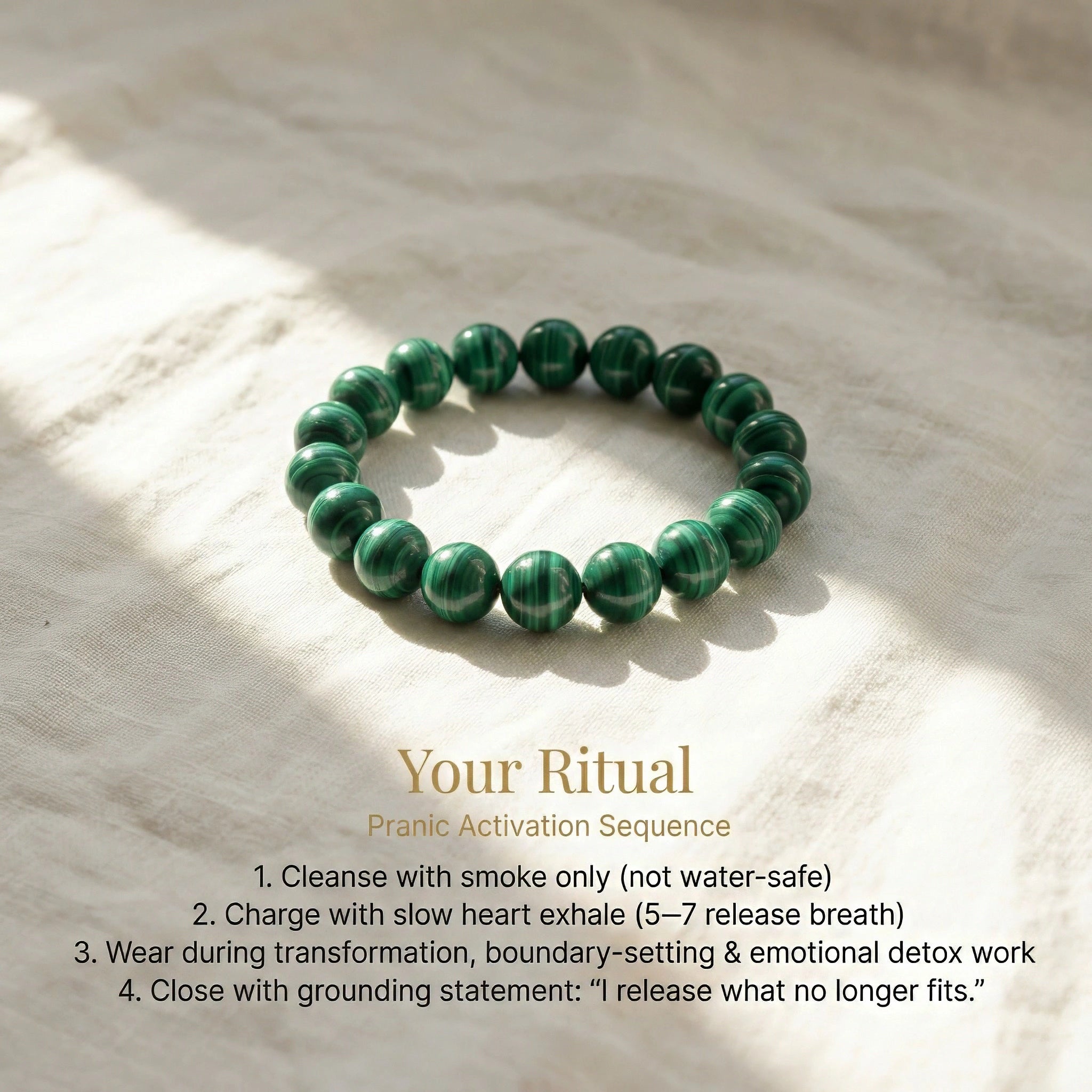 Malachite Bracelet
