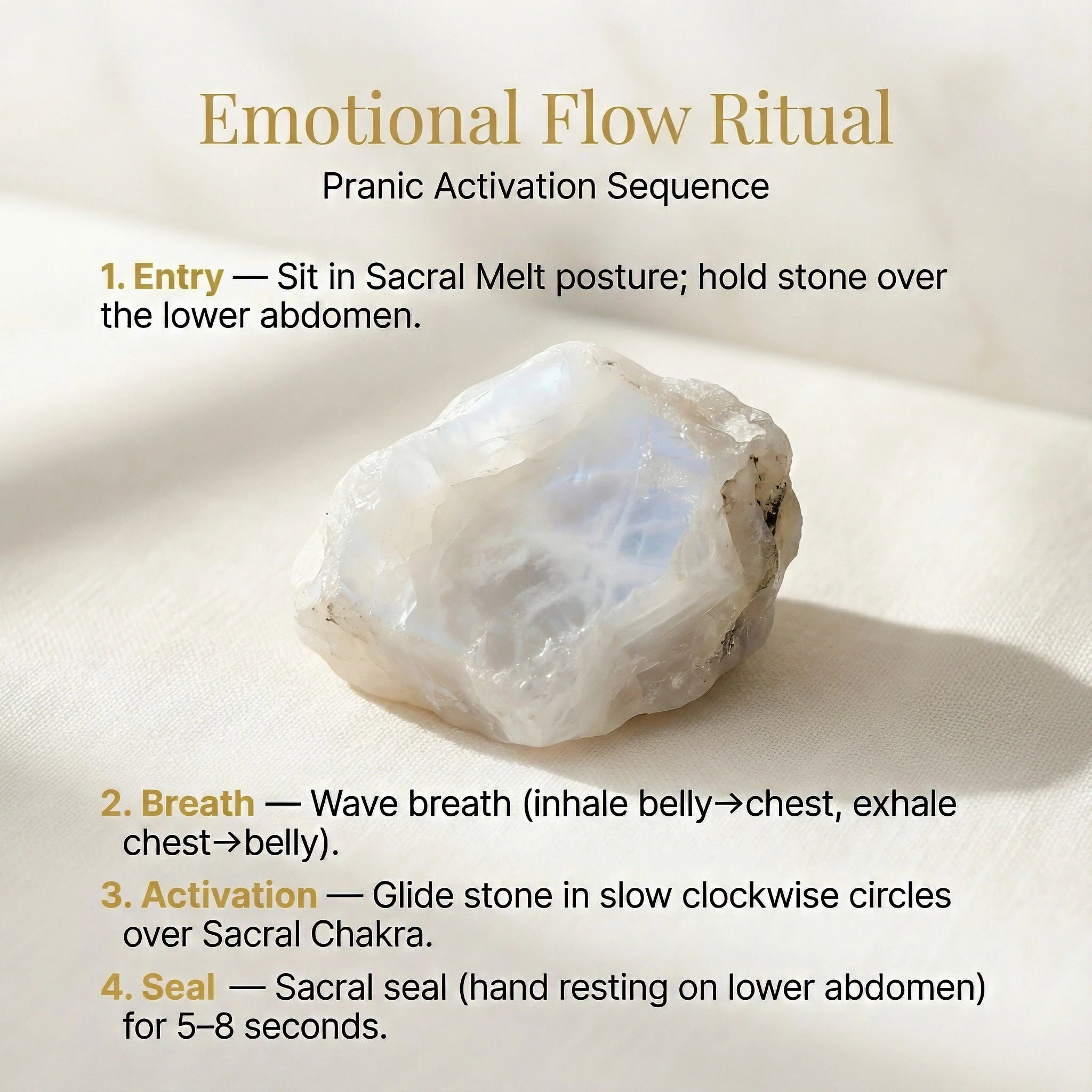 Moonstone Raw Stone