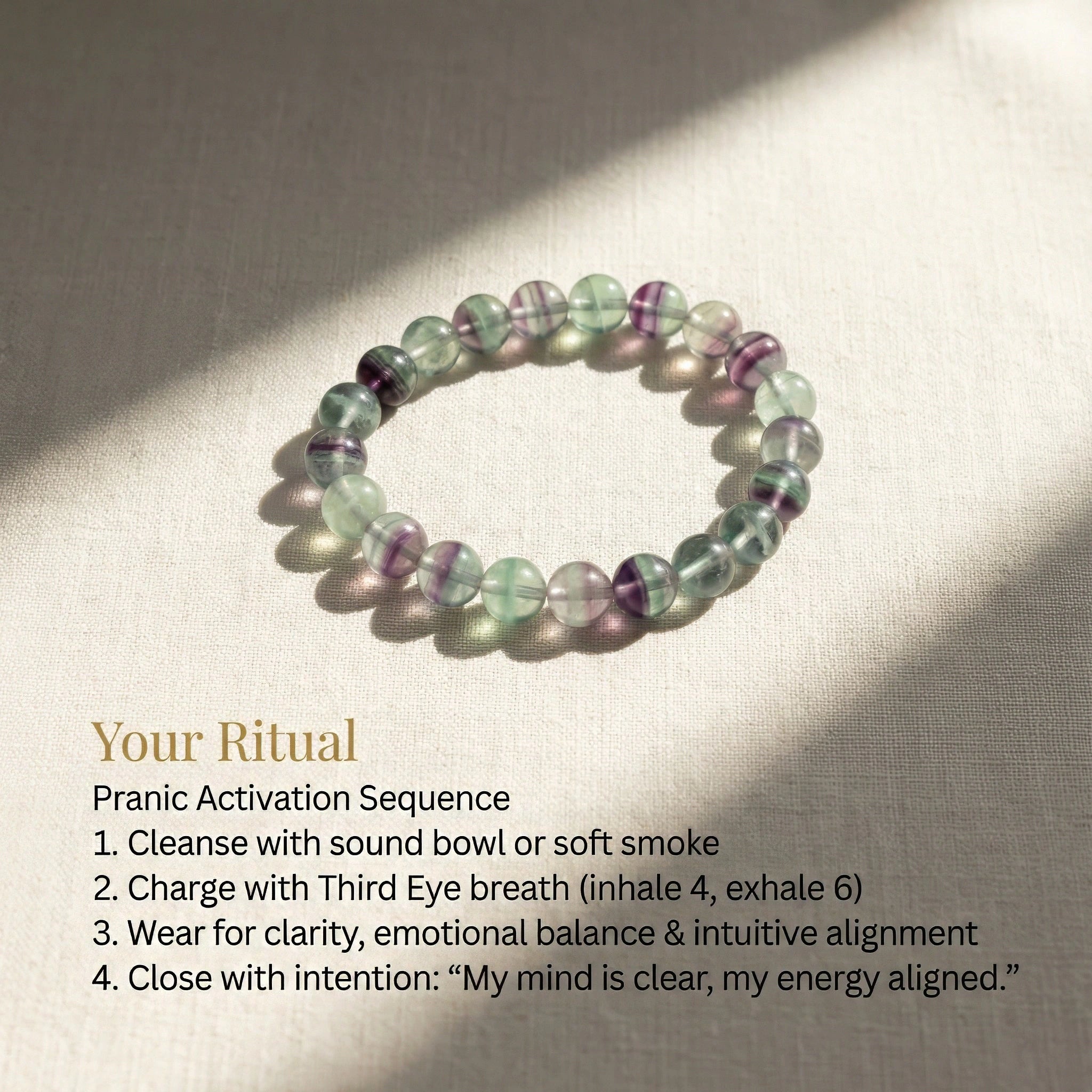 Multi Fluorite Bracelet