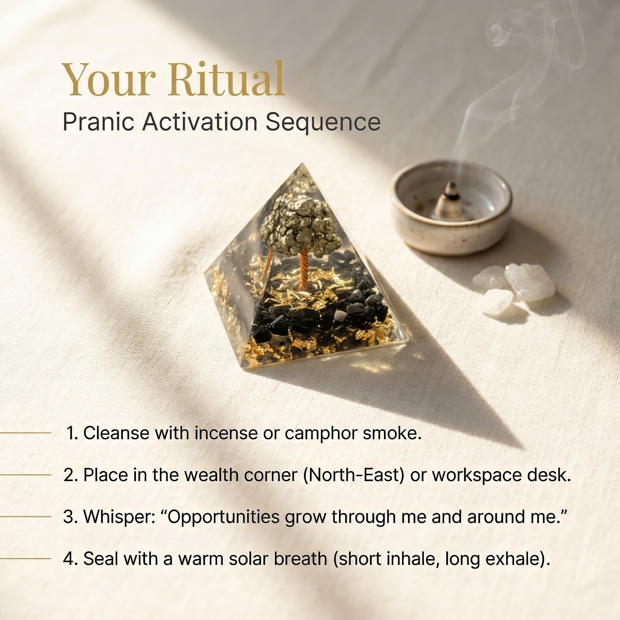 Pyrite Tree Pyramid